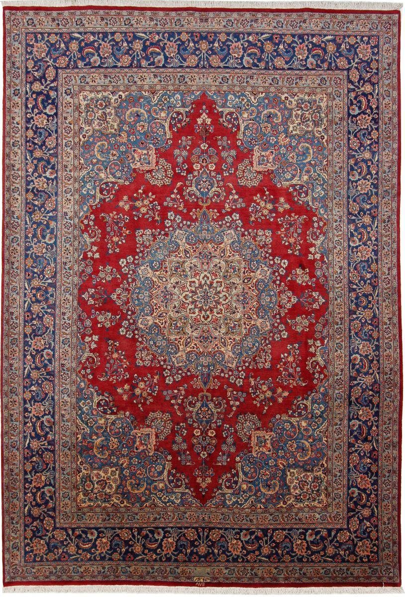 Perserteppich, Antik / 246x357 mm Orientteppich Nain 12 Trading, Orientteppich Höhe: Khorasan rechteckig, Handgeknüpfter