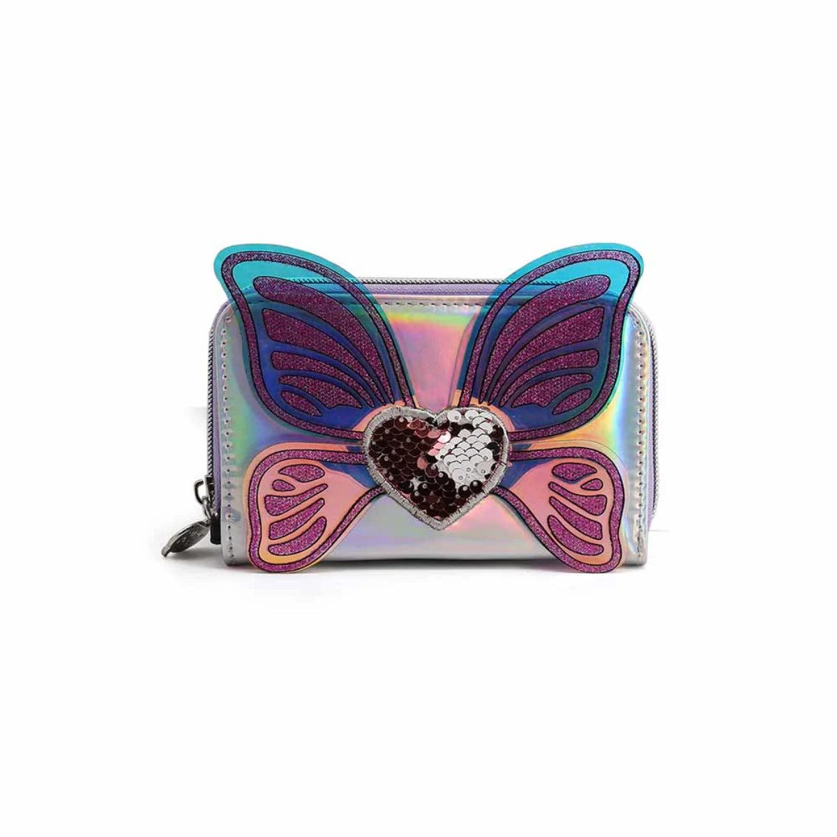 Oh My Pop! Geldbörse Wings Wallet kompakte Geldbörse mit Reißverschlussfach für Alltag (1-tlg)