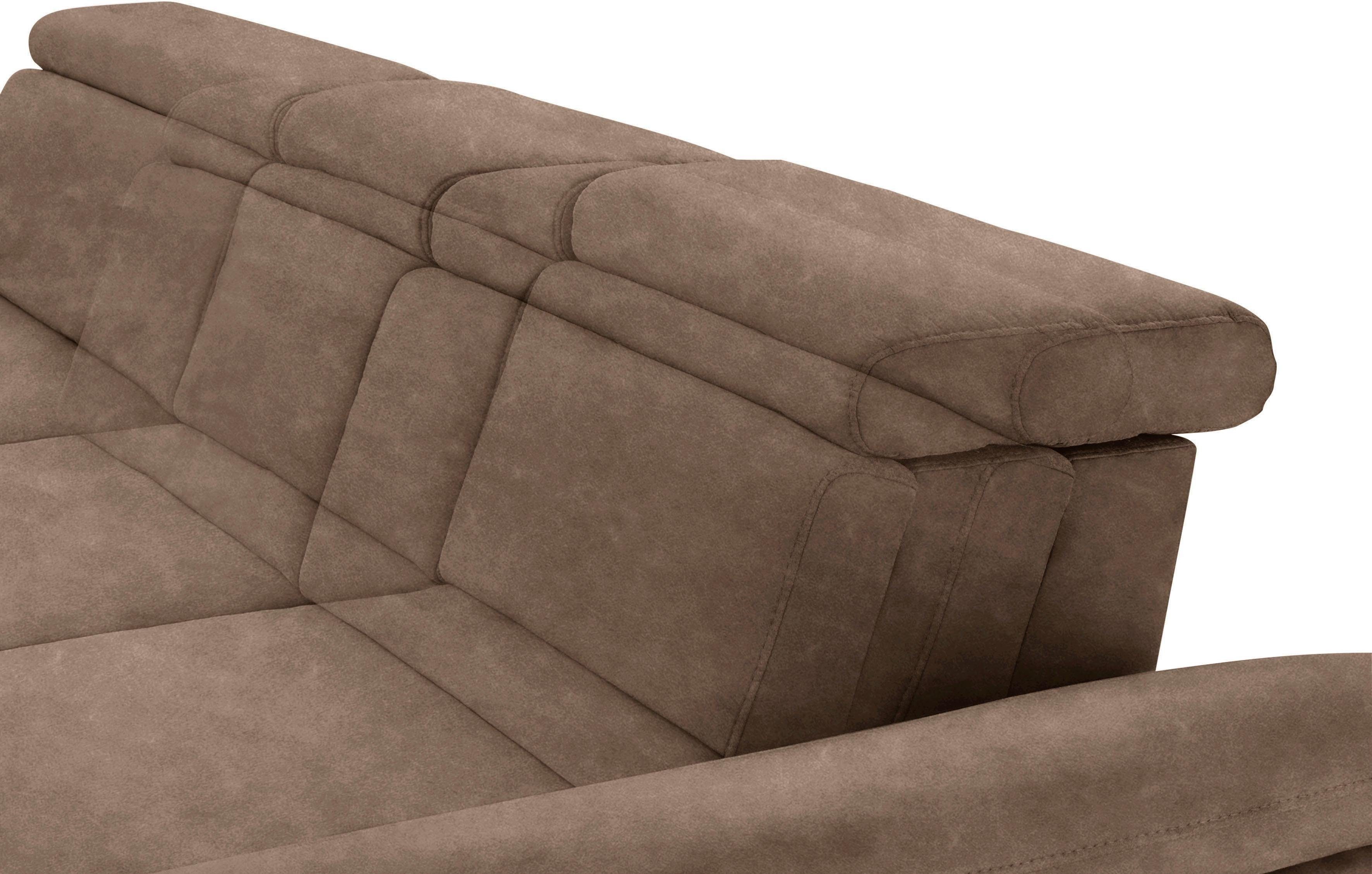 sit&more Ecksofa Scorpio L-Form, inklusive Sitztiefenverstellung, günstig online kaufen