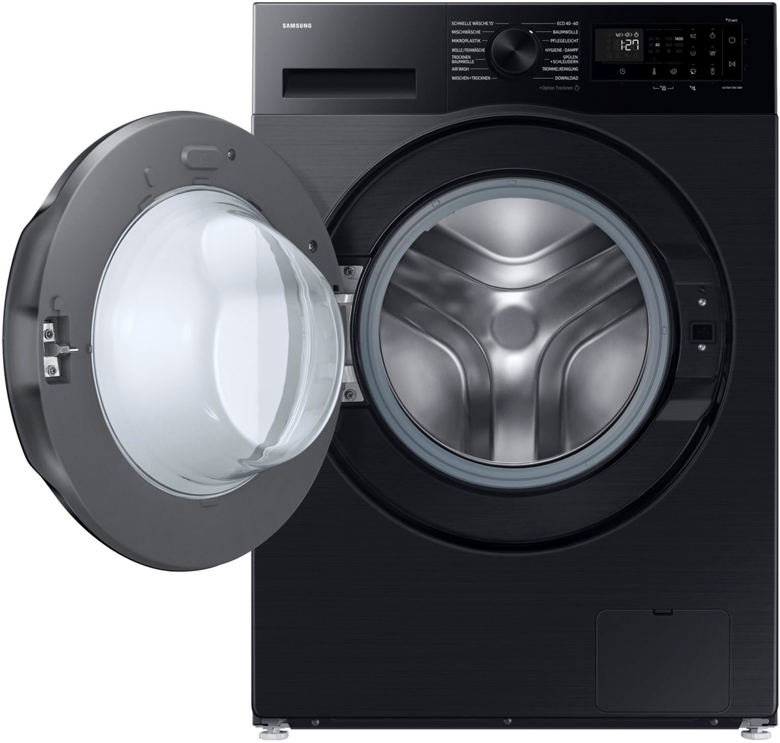 Samsung Waschtrockner WD5000D WD9EDG5B15BB, 9 kg, 6 kg, 1400 U/min, Hygiene Dampfprogramm