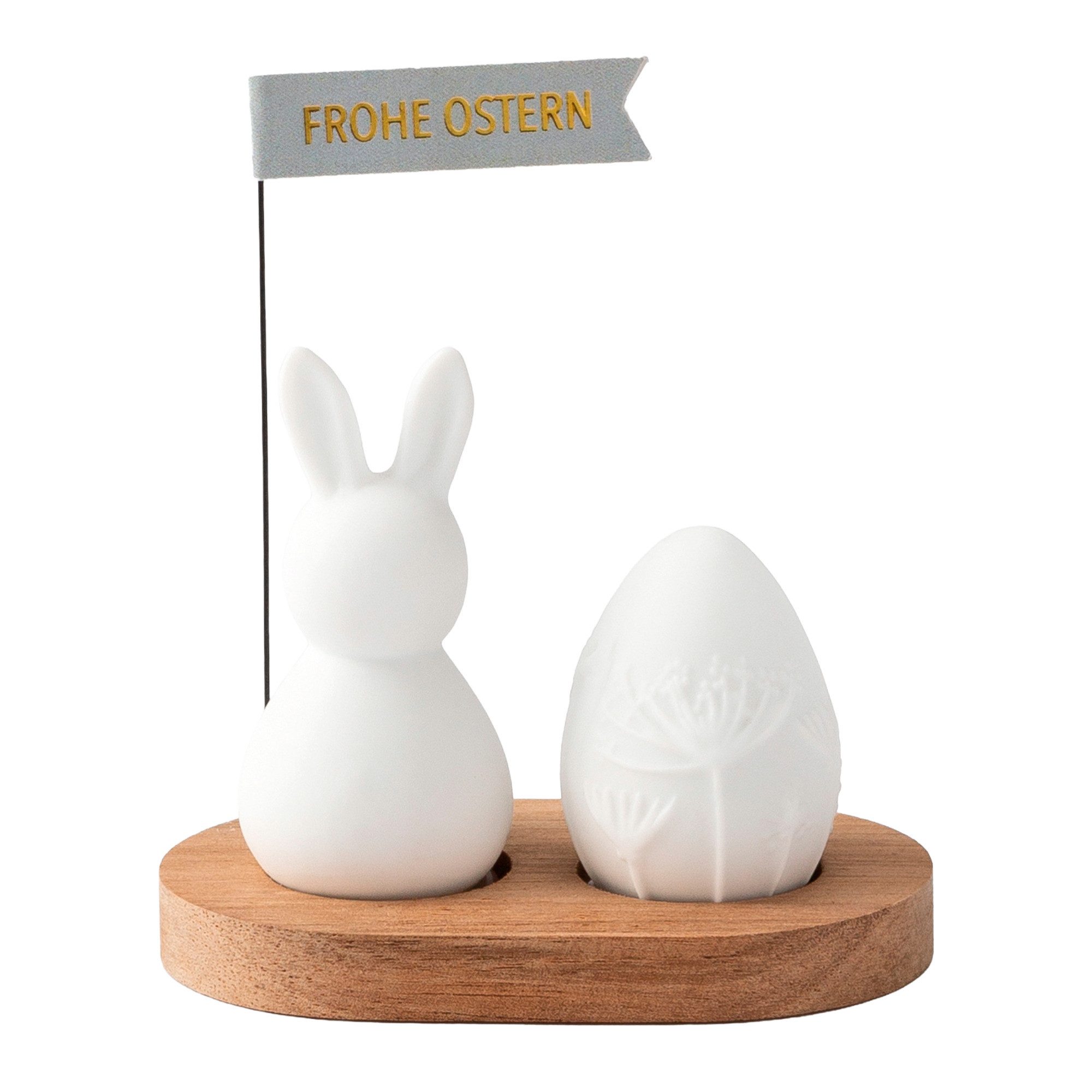 Räder Osterfigur räder Ostern Hasengruß Frohe Ostern