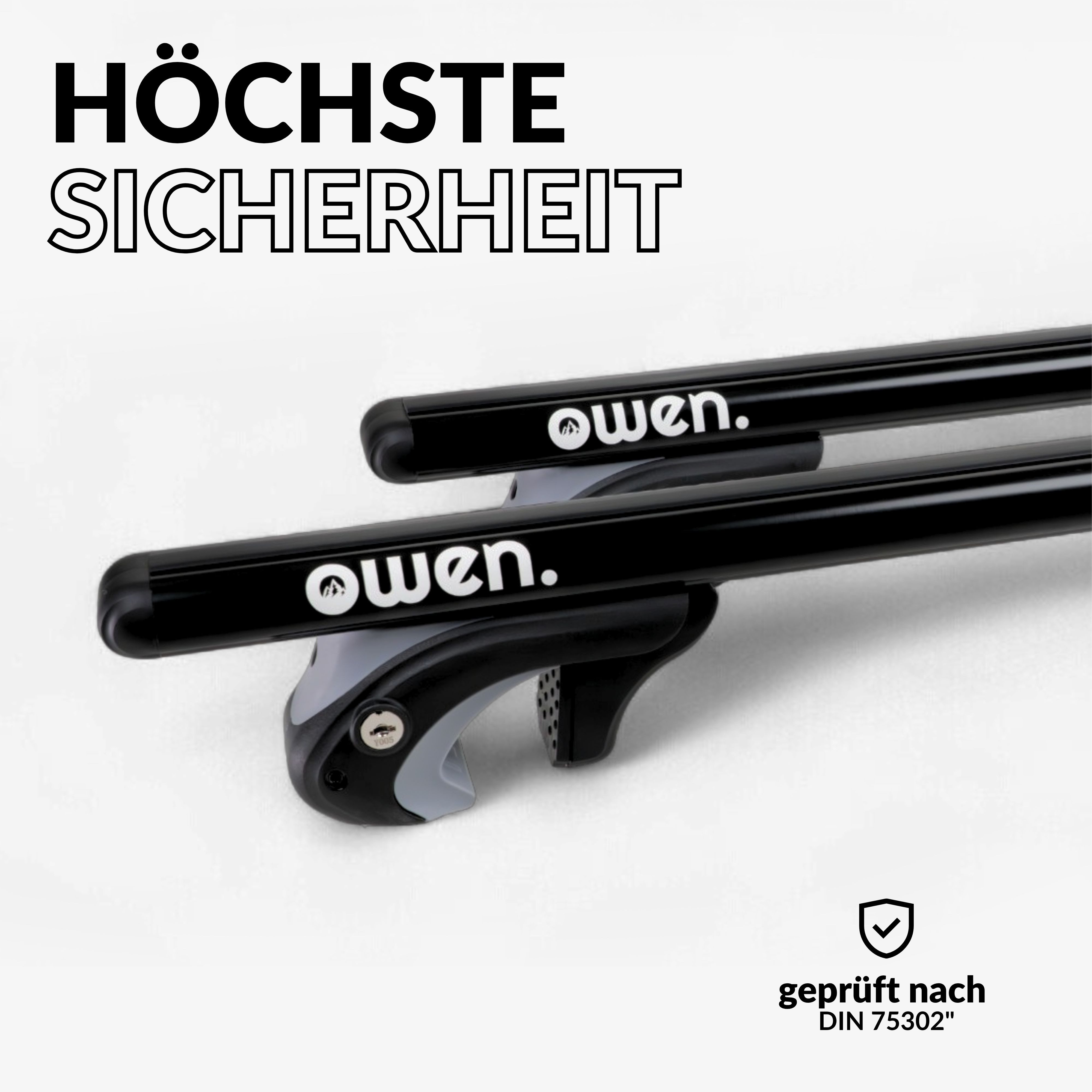 OWEN Dachträger Owen 5.0 für offene Reling