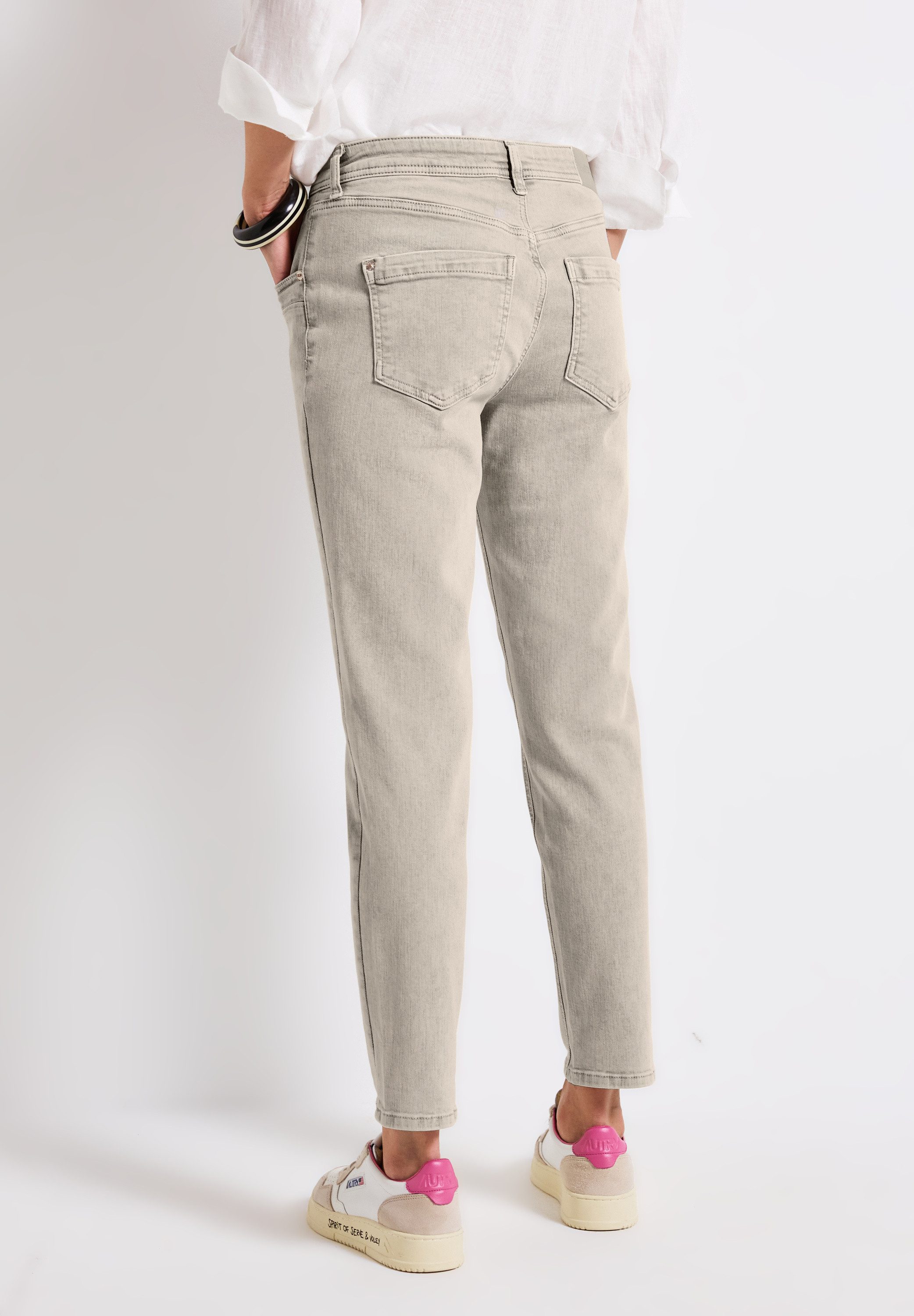 STREET ONE Loose-fit-Jeans Middle Waist günstig online kaufen