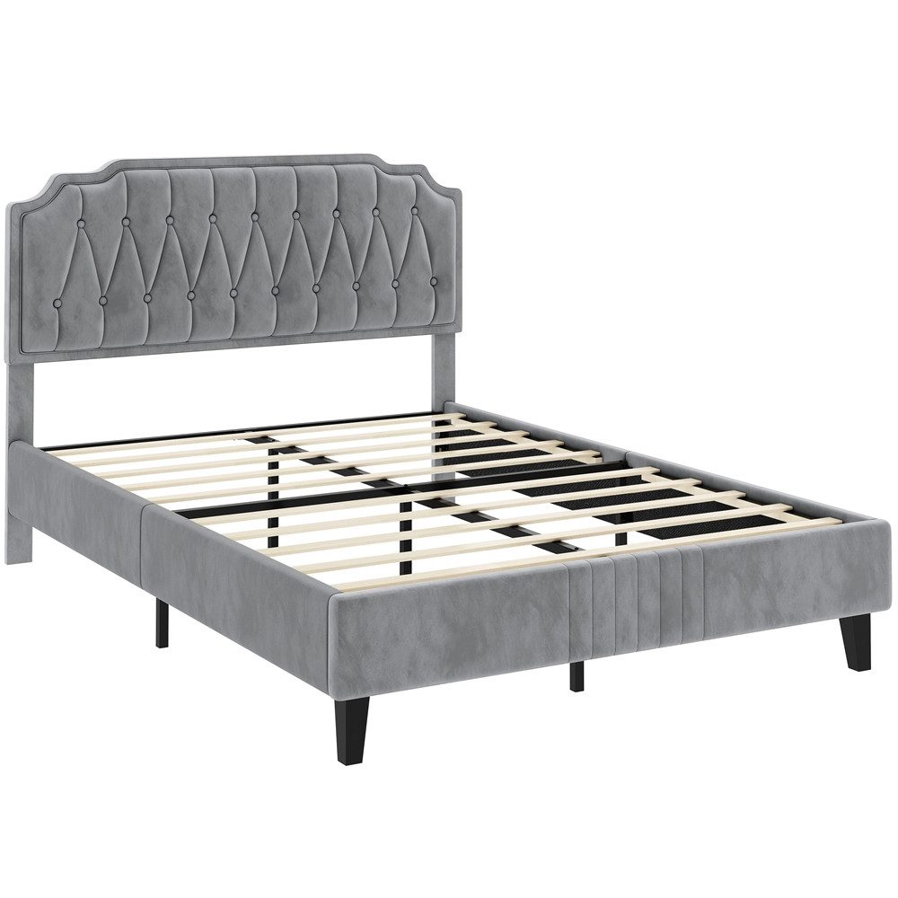 Yaheetech Polsterbett, Doppelbett 140 × 200 günstig online kaufen