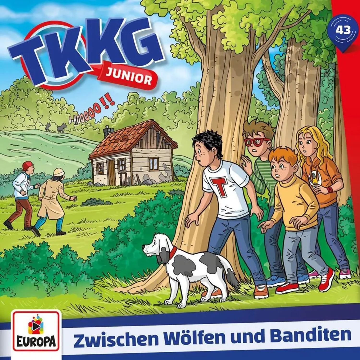 United Soft Media Hörspiel TKKG Junior 43: Zwischen Wölfen und Banditen
