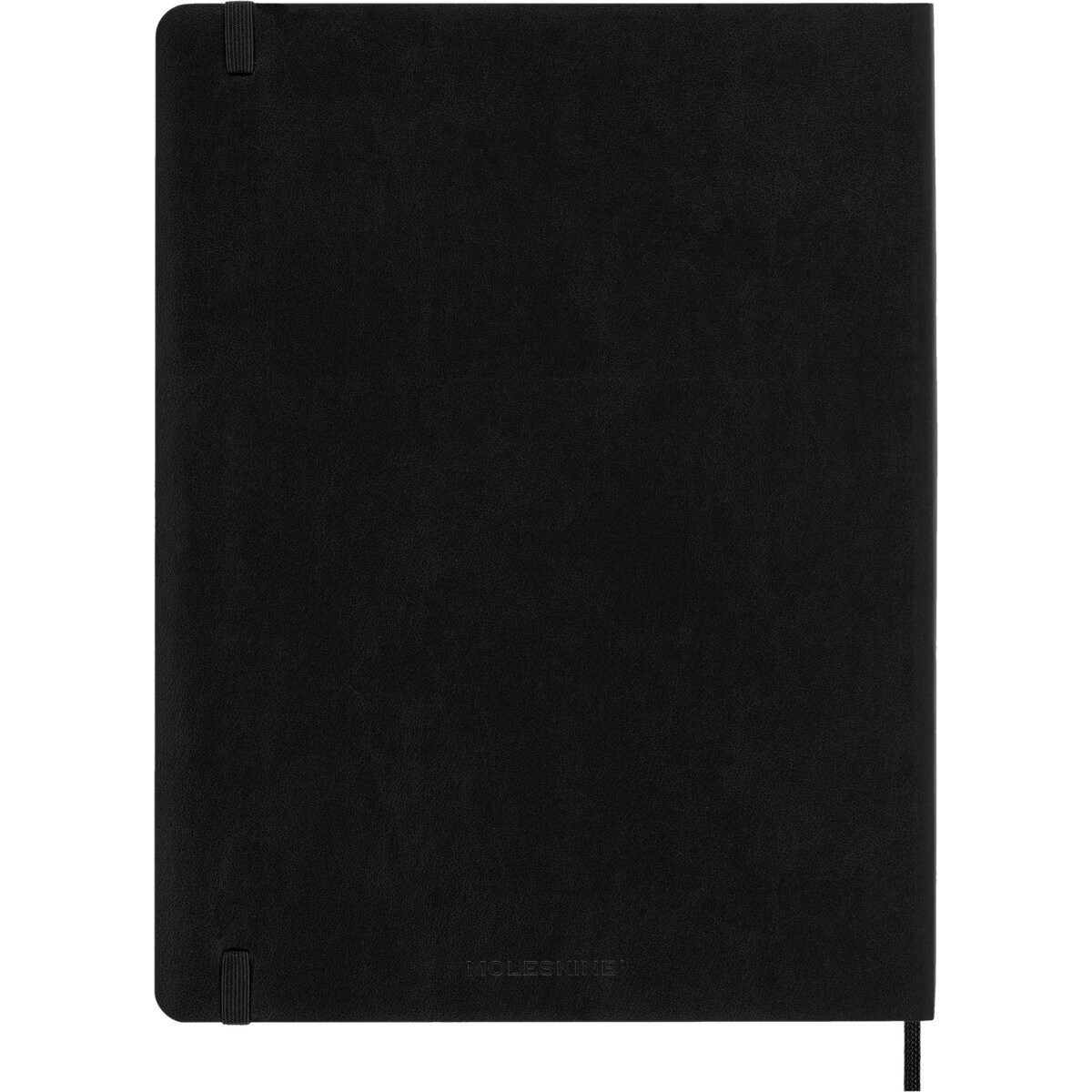 MOLESKINE Buchkalender Wochenkalender 18 Monate XL 1 Woche/Seiten horizontal weicher Einband