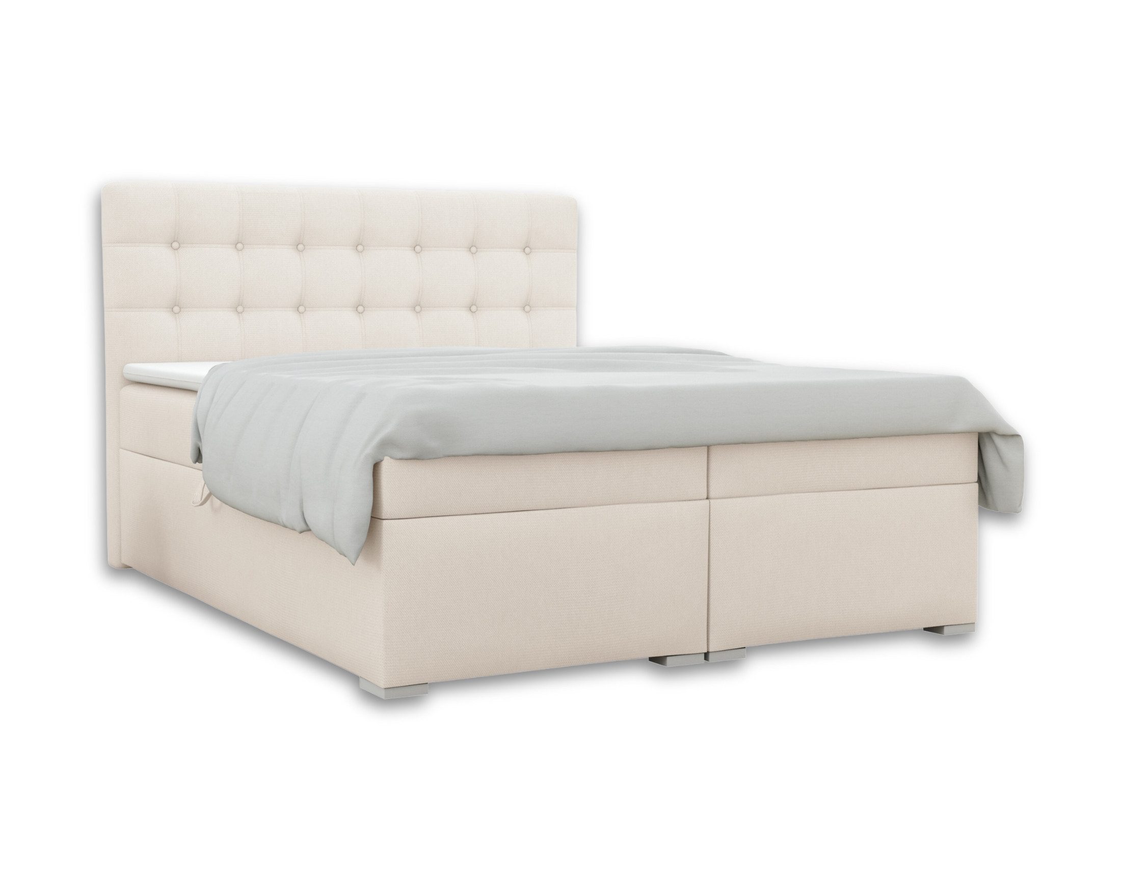 Deine Möbel 24 Boxspringbett CLAUDIA Boxbett günstig online kaufen
