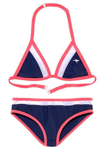 KangaROOS Triangel-Bikini Energy Kids im coolen Colorblocking-Design