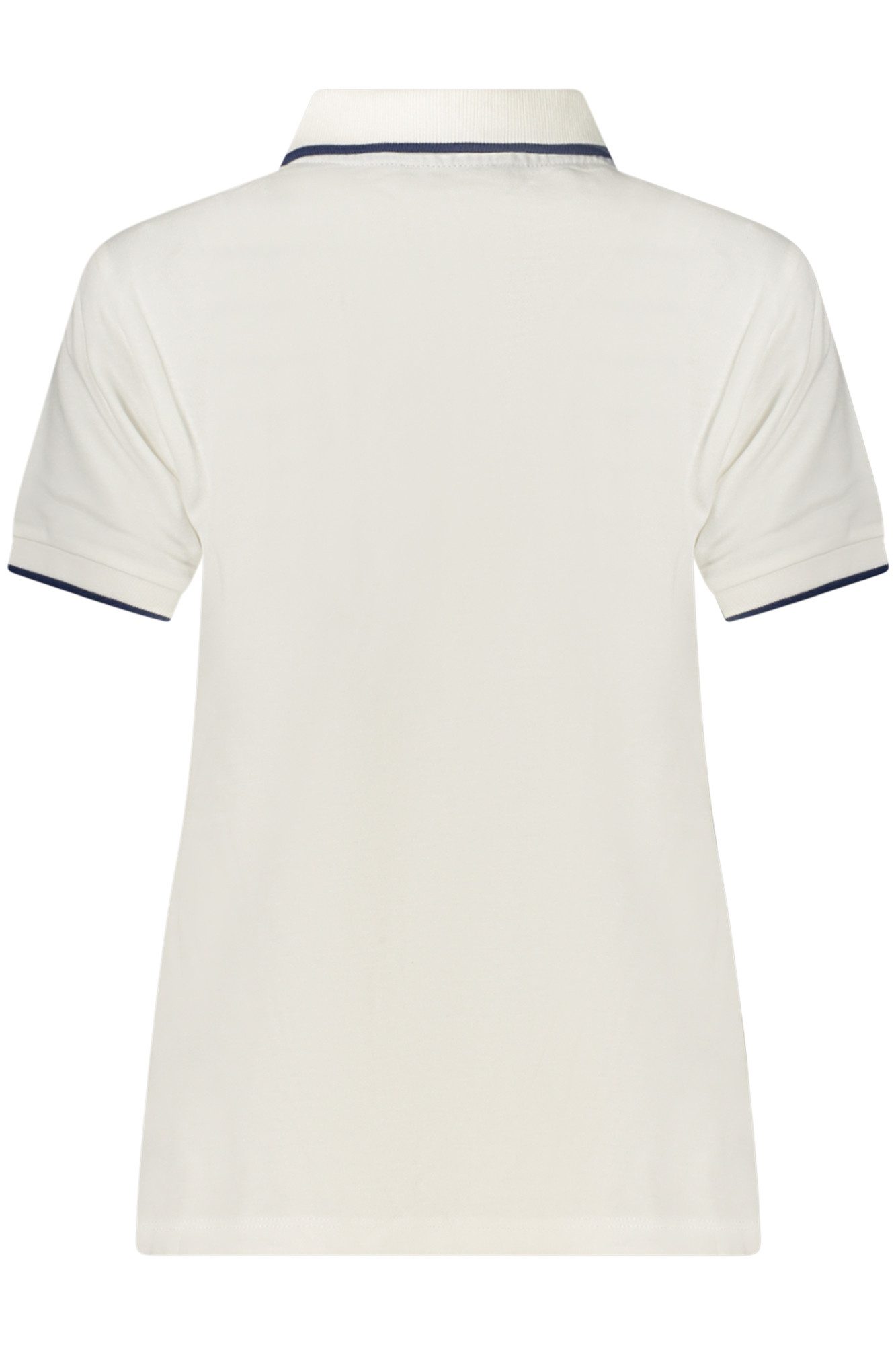 North Sails Poloshirt Damen Kurzarm-Poloshirt Weiß mit Kontrastdetails &
