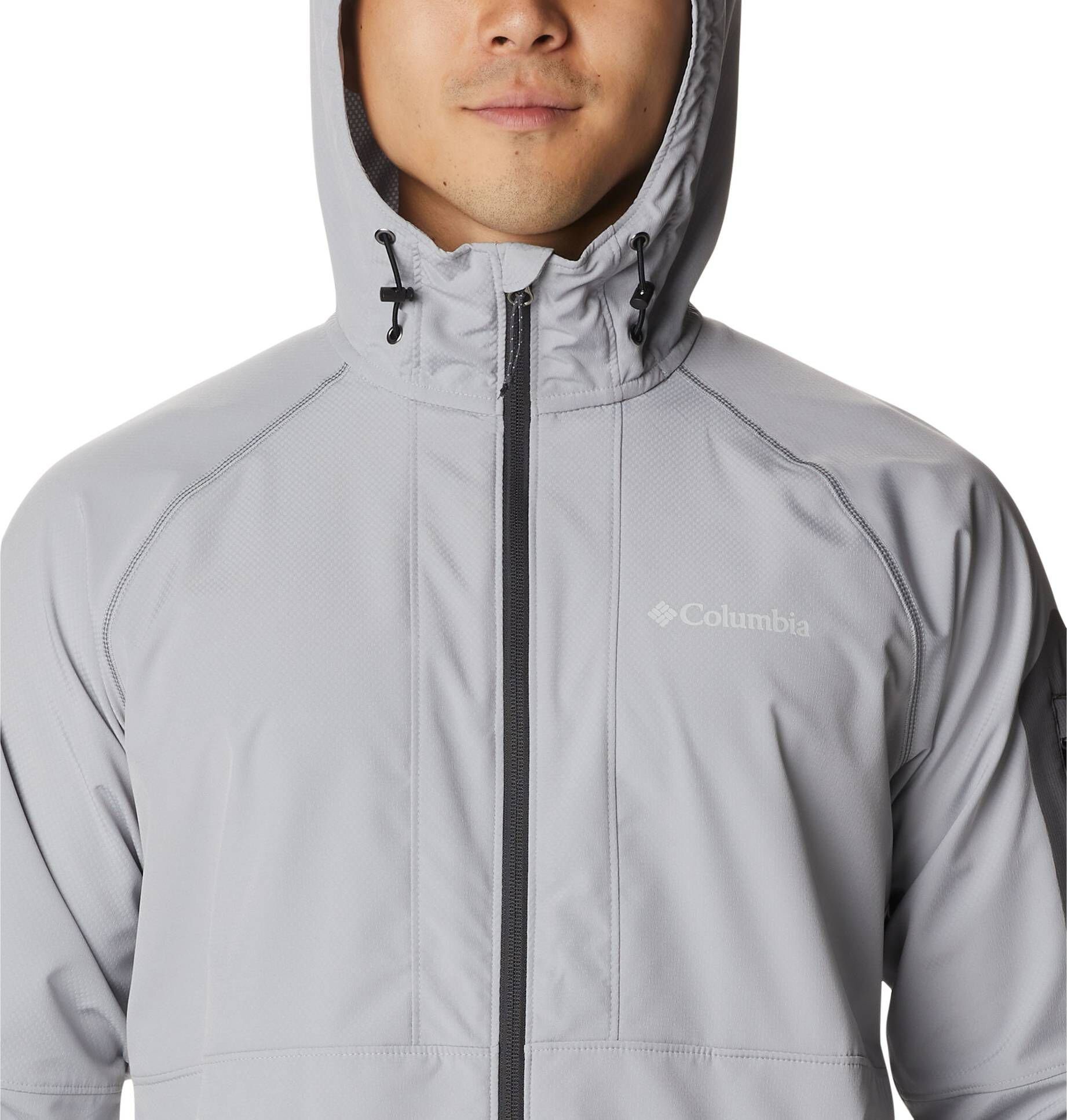 (231) grau (1-St) Columbia Softshelljacke