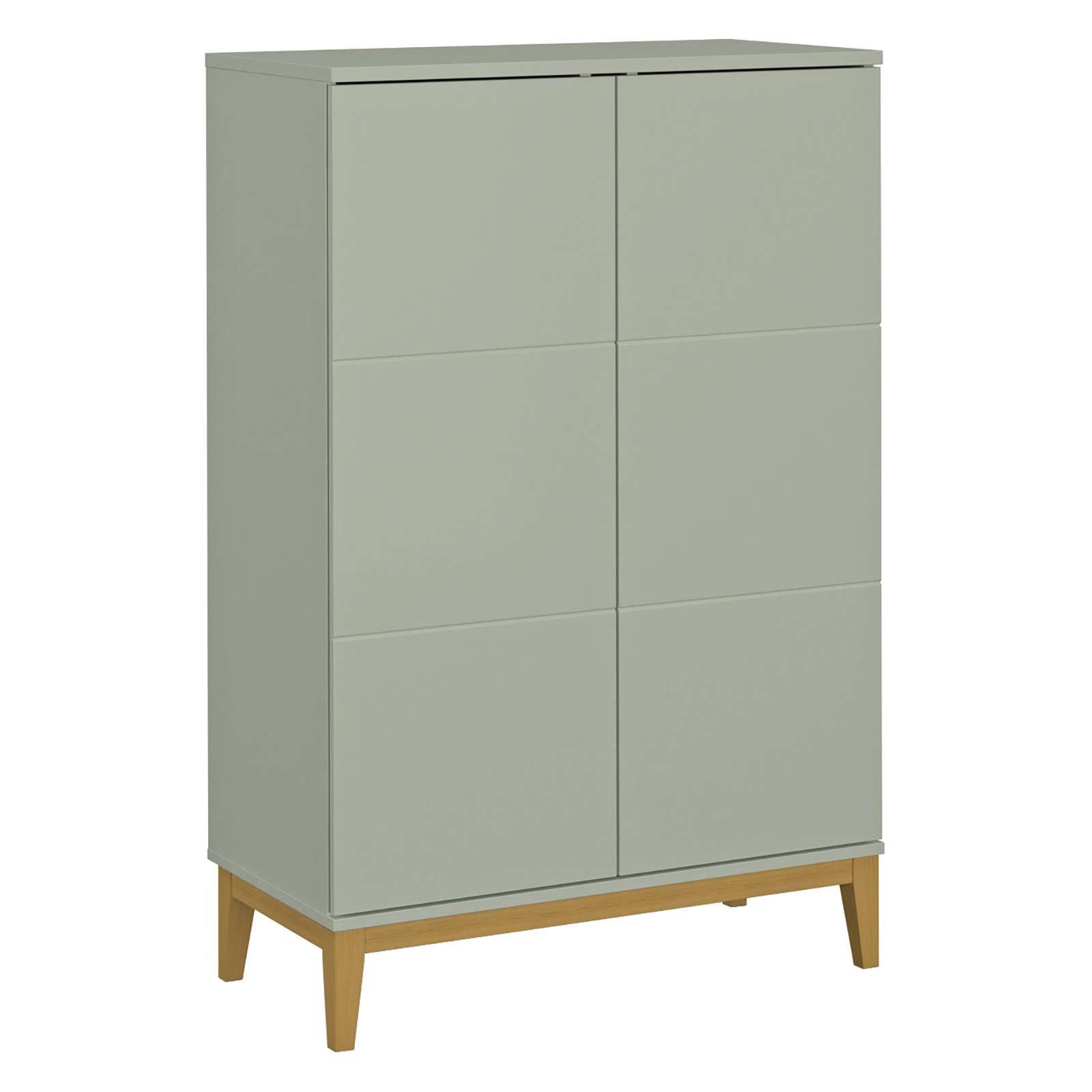 OTTO home Highboard Maryd (1 St), Hochkommode mit Untergestell in Holzoptik