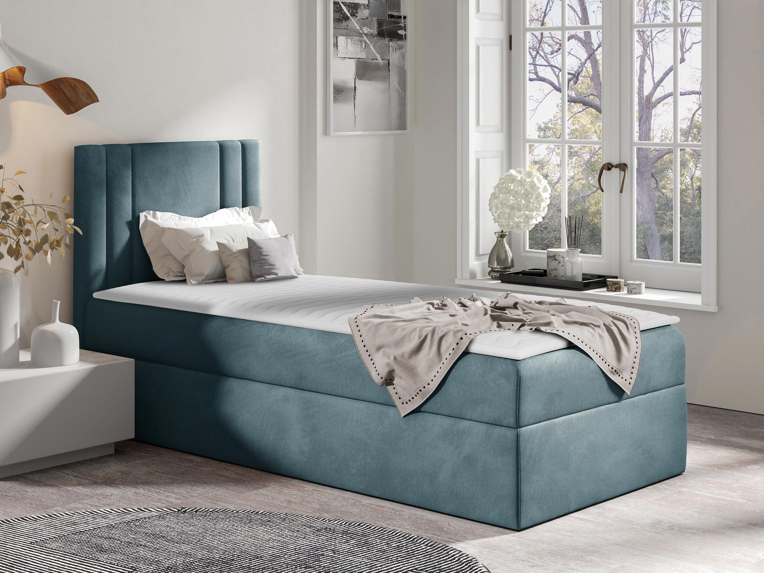 MIRJAN24 Boxspringbett Carmen Mini (mit Hauptmatratze, günstig online kaufen