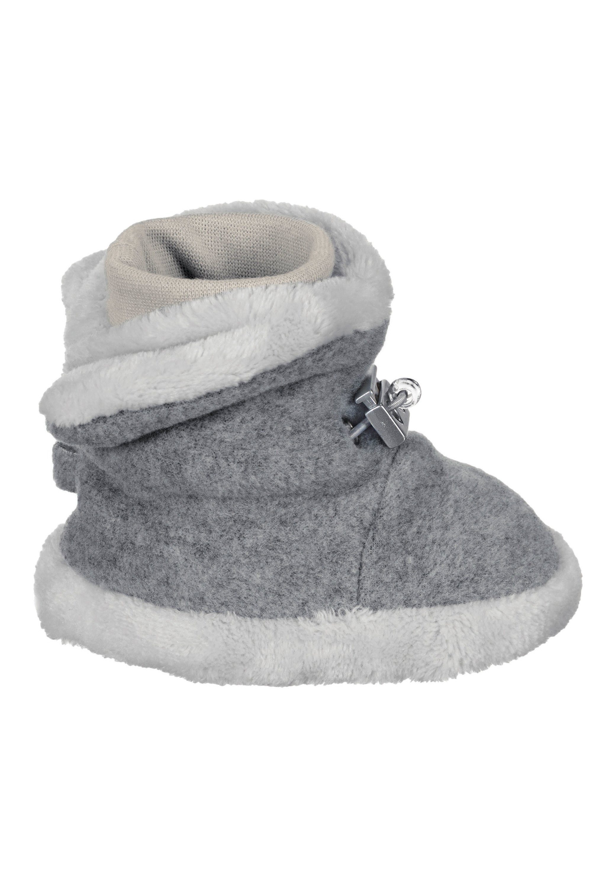 Sterntaler® Baby Stiefel Outdoorschuh (1-tlg) Microfleece Baby-Stiefel, Teddy-Futter, Kordelstopper, rutschfest