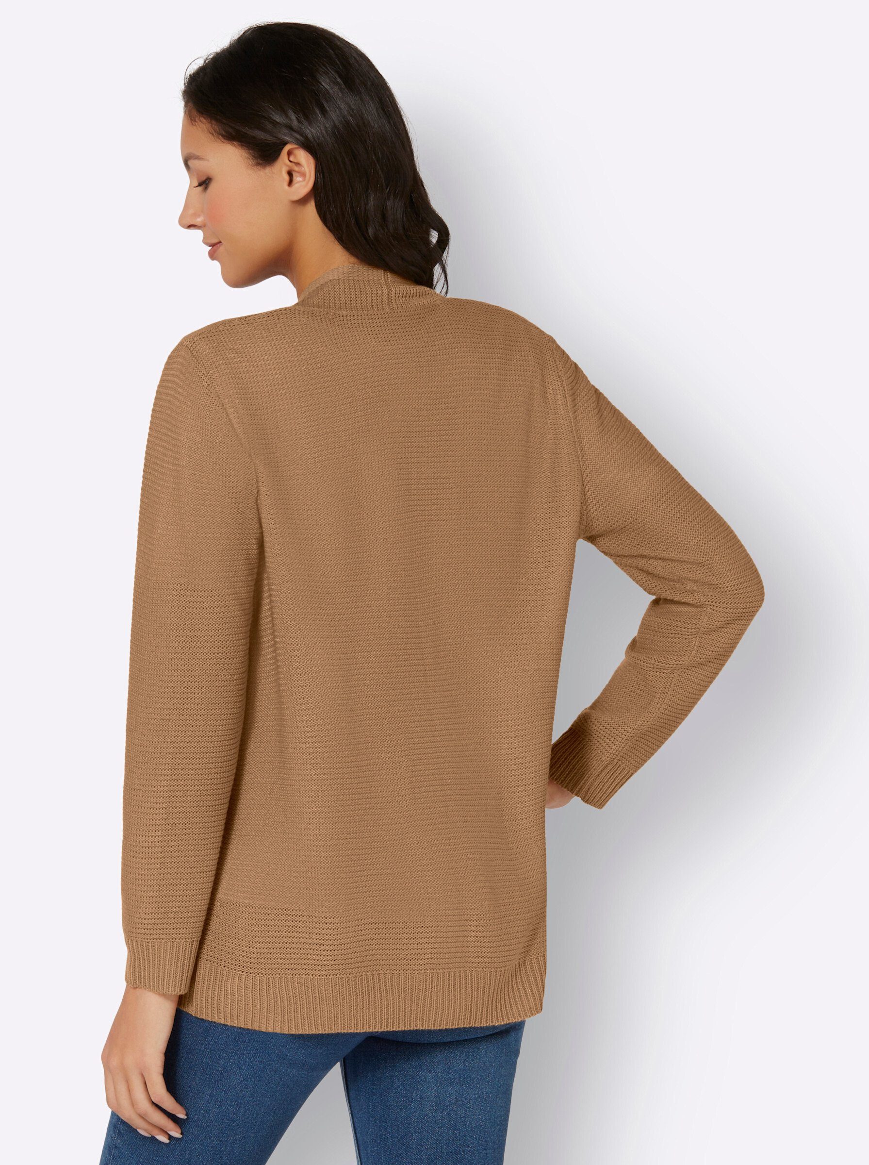 Strickjacke Sieh camel an!