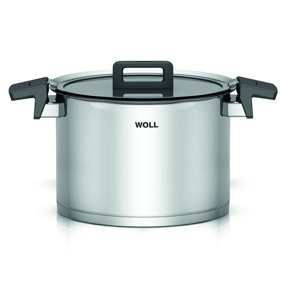 WOLL MADE IN GERMANY Topf-Set Woll Concept 3tlg. Topfset, Induktion, Edelstahl 18/10 (Set, 3-tlg), Induktionsgeeignet