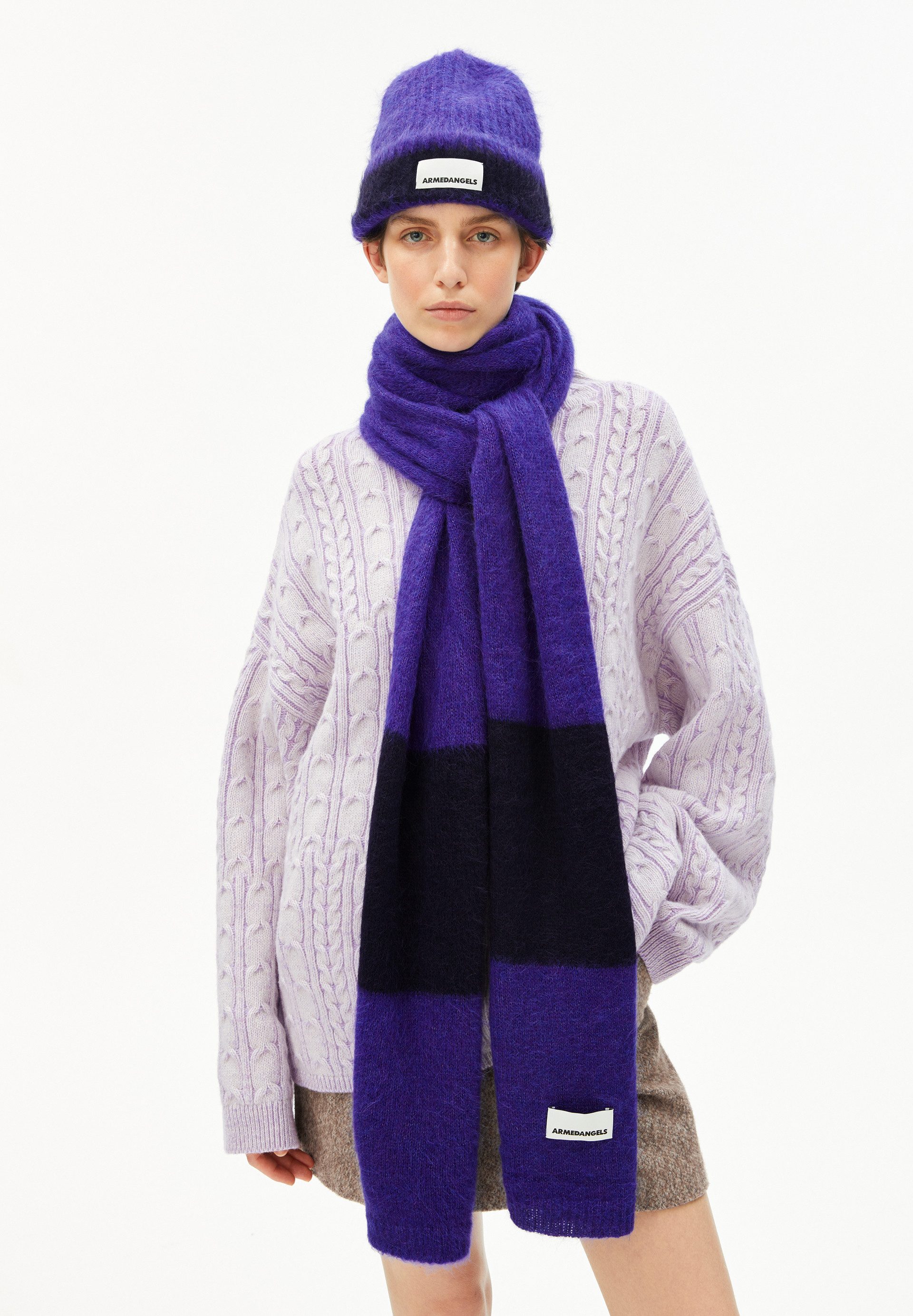 Schal SAABE STRIPED UN-WASTED Unisex