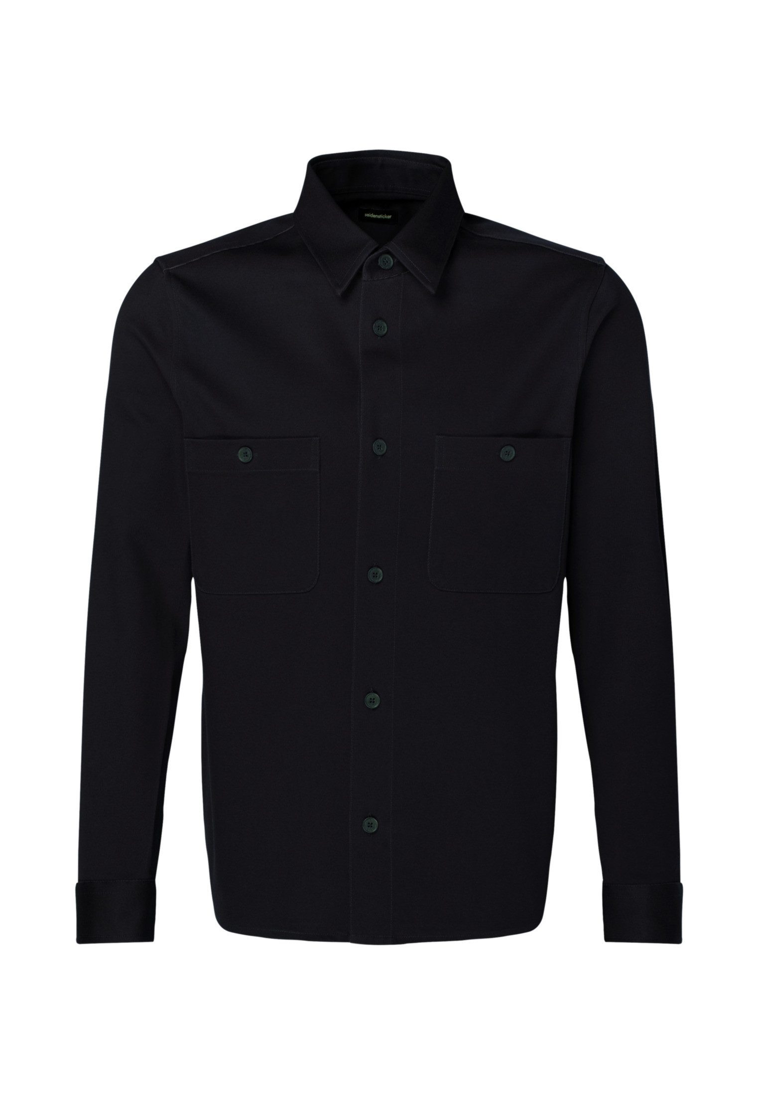 seidensticker Langarmhemd Regular Langarm Kragen Uni