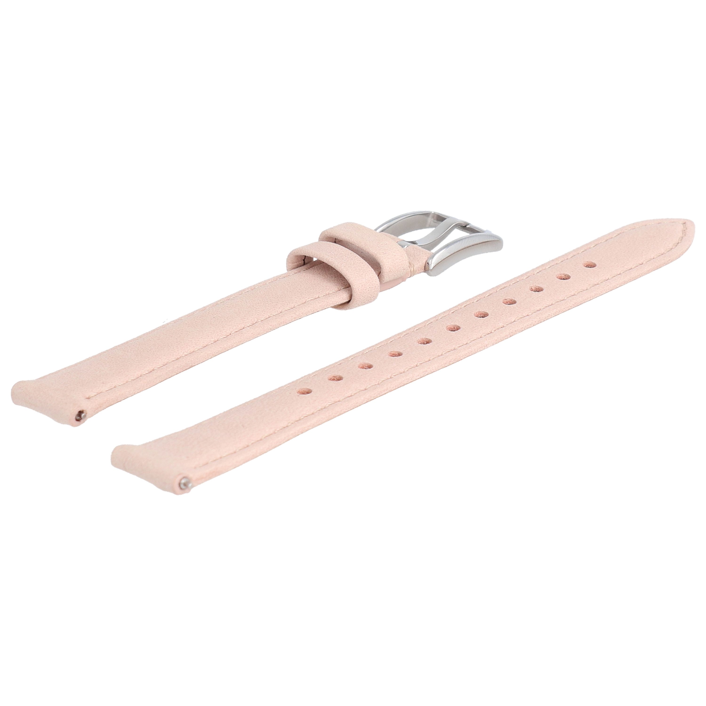 Fossil Uhrenarmband 14mm Leder Rosa ES-4151 günstig online kaufen