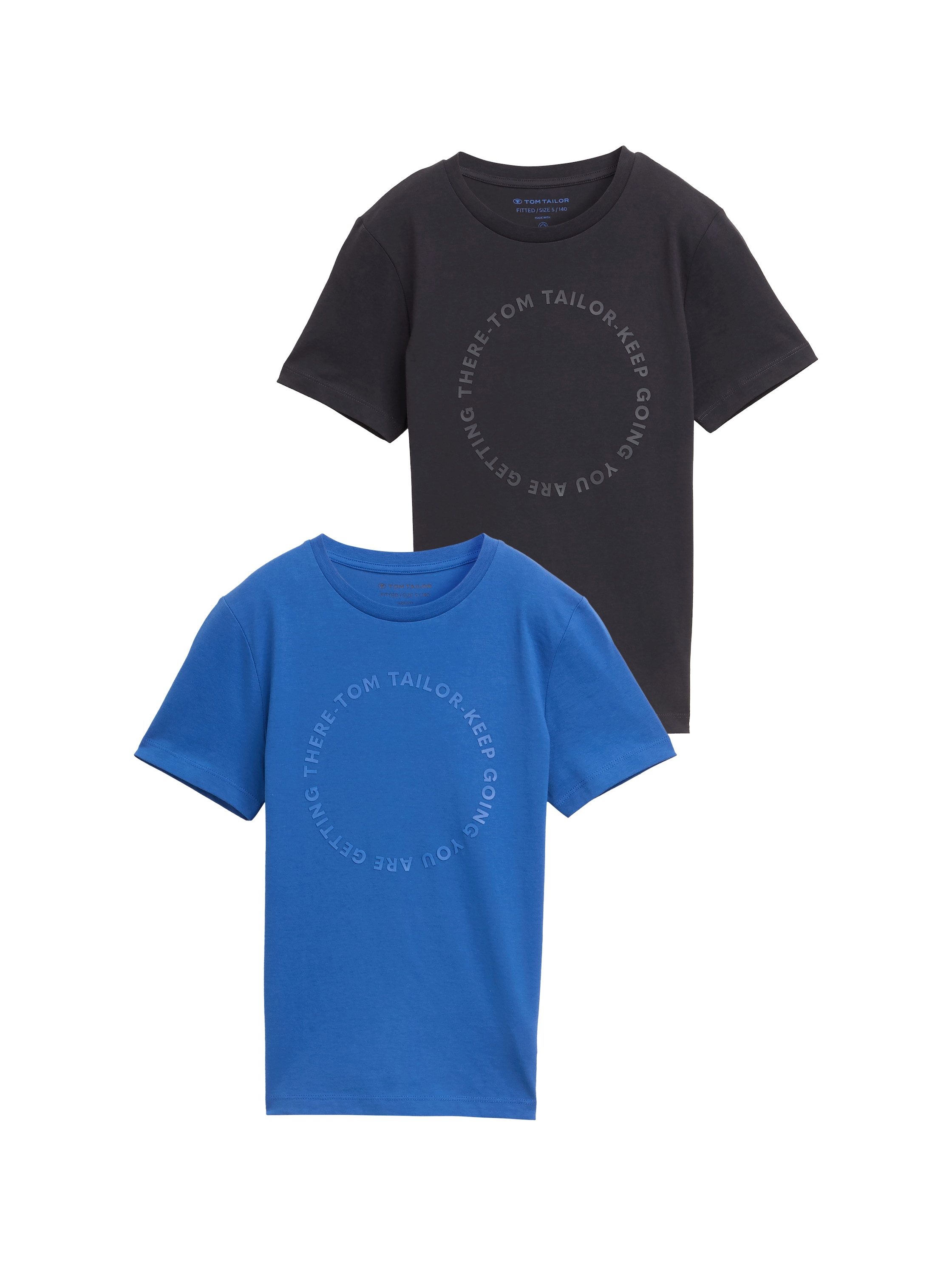 TOM TAILOR T-Shirt (Packung, 2-tlg) mit günstig online kaufen