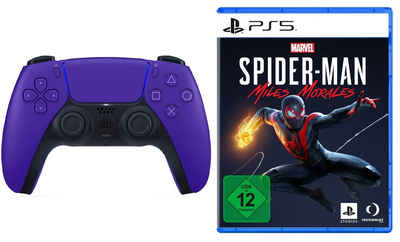 Playstation Playstation 5 Controller + Spider-Man: Miles Morales PS5 Spiel - PlayStation 5-Controller (DualSense Wireless-Controller)