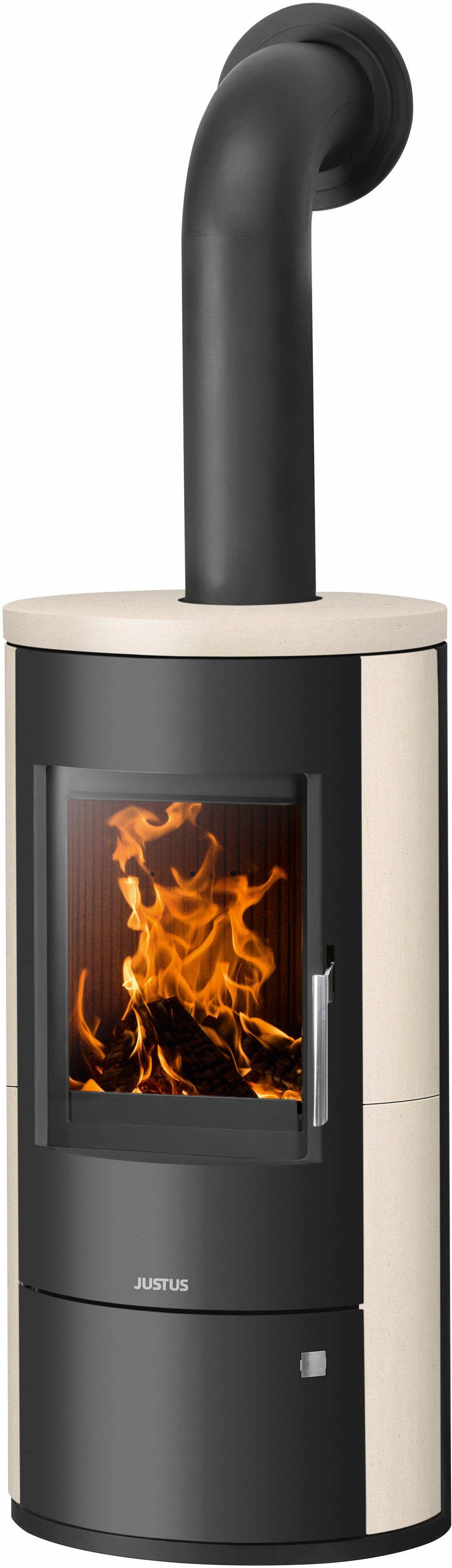 JUSTUS Kaminofen Austin 5 Cream, 5,0 kW, Zeitbrand günstig online kaufen