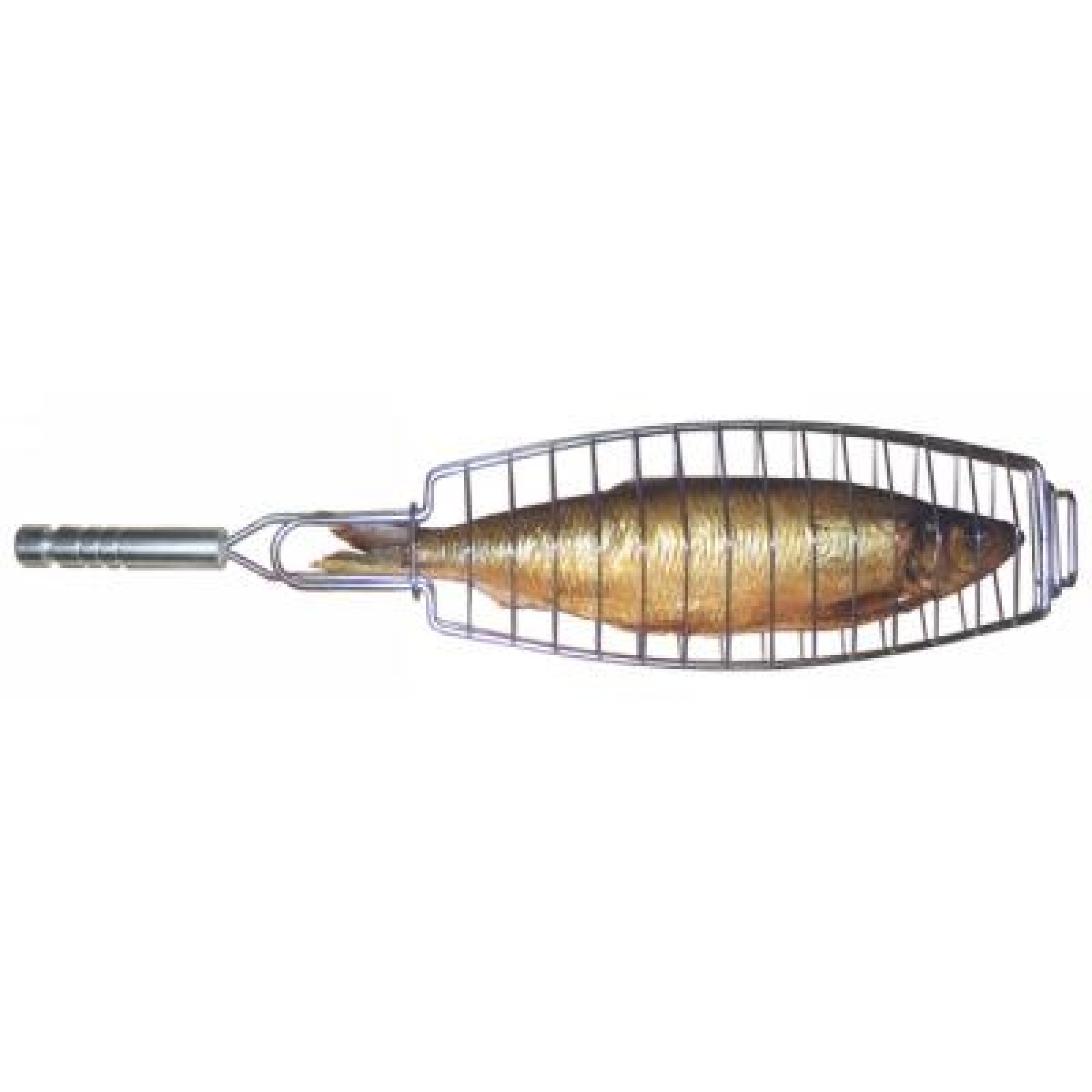 Schneider Grillgeräte GmbH & Co.KG Feuerstelle Schneider Fischbräter aus Edelstahl Fischzange Grillzubehör
