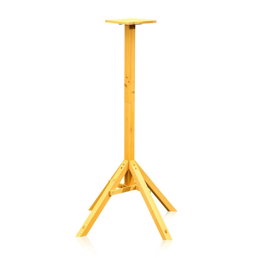 Melko Vogelhausständer Ständer für Vogelhaus aus Holz 1,05 Meter Vogelhauss günstig online kaufen