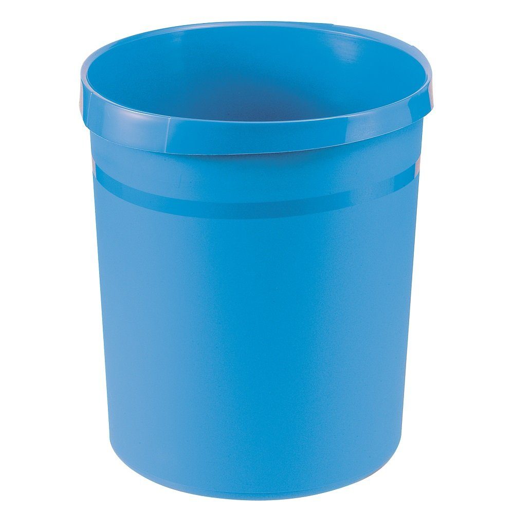 Papierkorb 1 Papierkorb GRIP 18L - hellblau