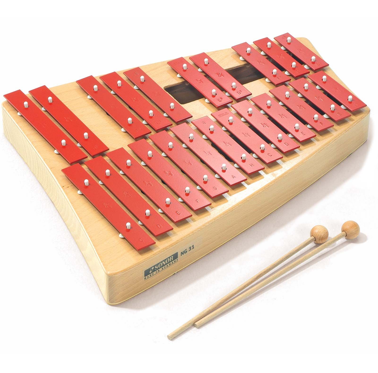 SONOR Glockenspiel Sonor NG-31 Glockenspiel mit Schlägel