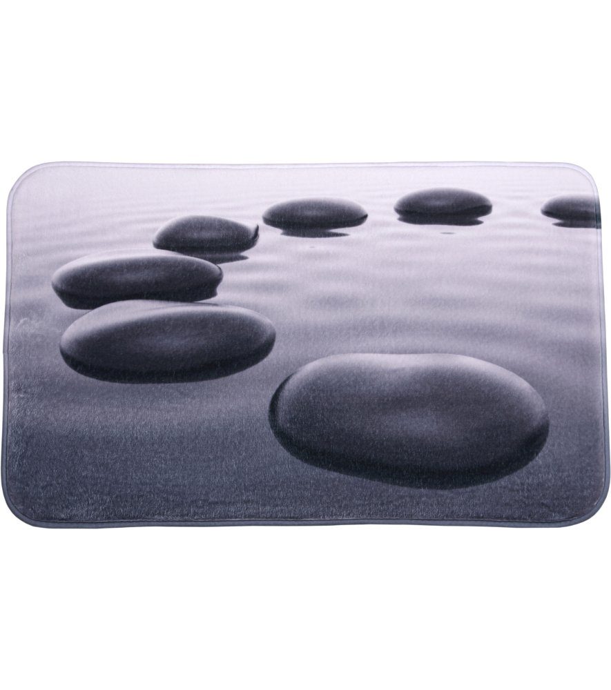 Sanilo Badematte Black Stones, rutschhemmend, waschbar, günstig online kaufen