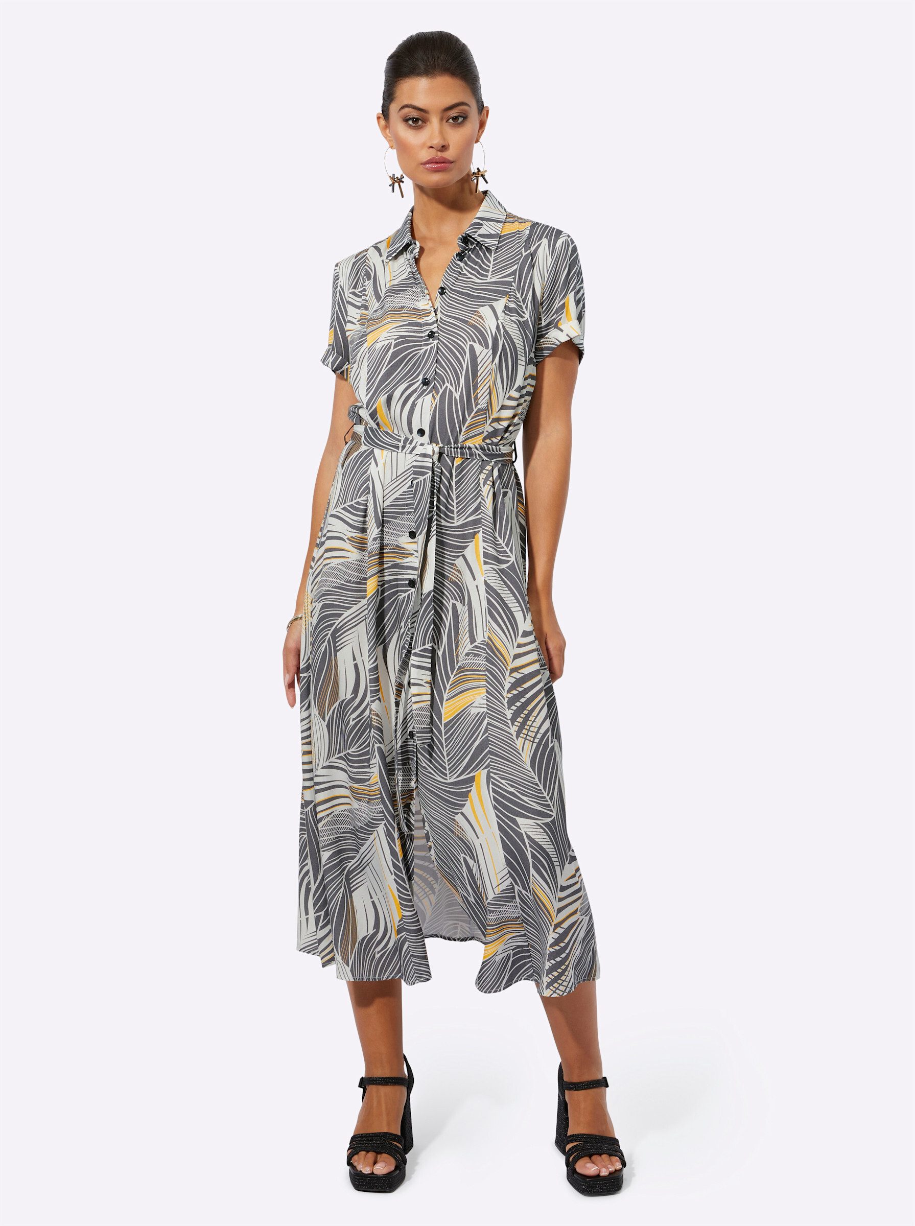 Etuikleid Druckkleid