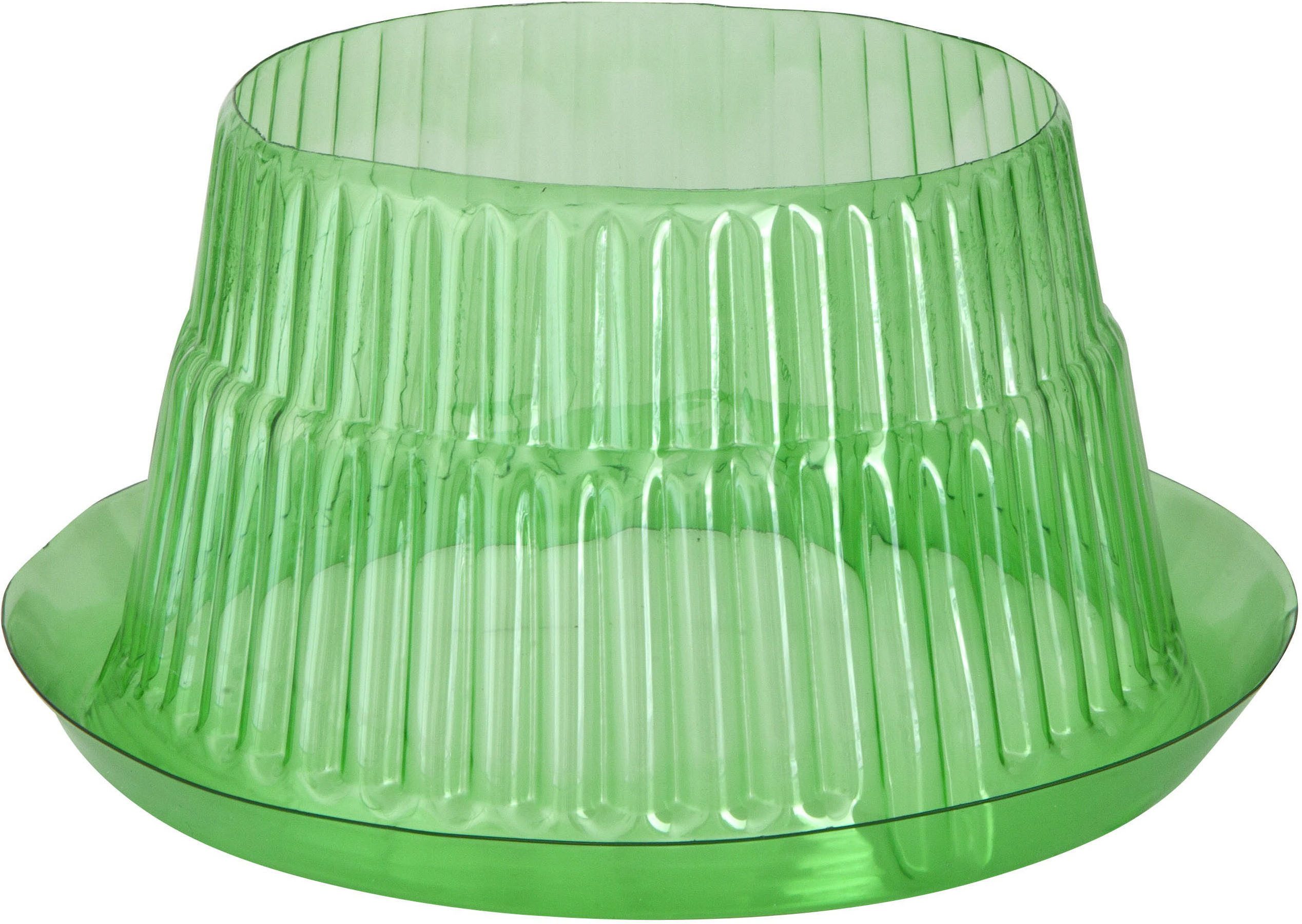 Windhager Schneckenkante aus PET, Schnecken Schutzring 6 Stk., Ø 23 cm, 23x23x11 cm, 6-St., Schneckenschutz für Gemüsepflanzen wiederverwendbar und recyclebar