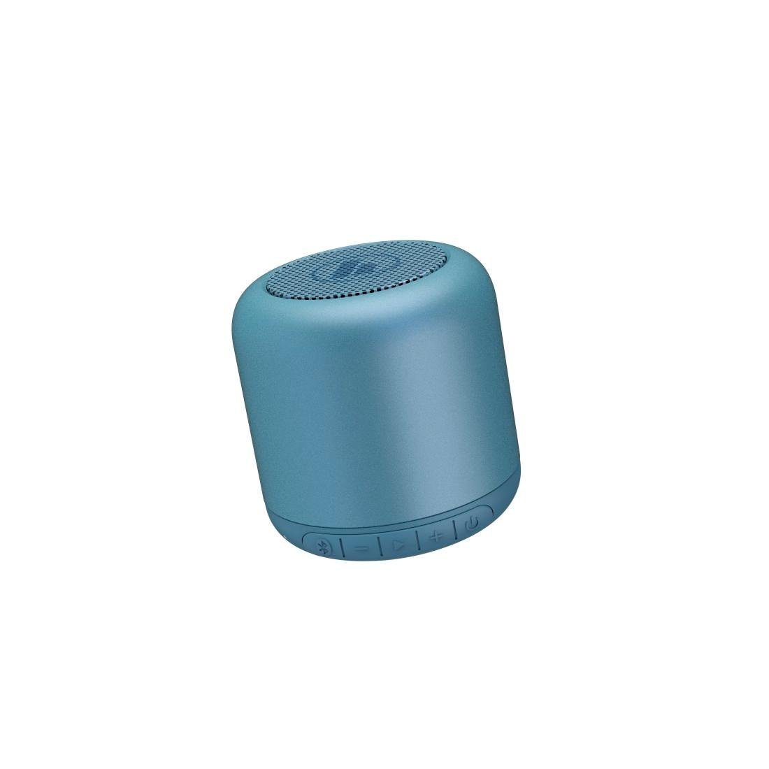Hama Bluetooth® Lautsprecher W Bluetooth, "Drum AVRCP Robustes Integrierte (3,5 2.0" (A2DP hellblau Freisprecheinrichtung) HFP, Bluetooth-Lautsprecher Aluminiumgehäuse) Bluetooth