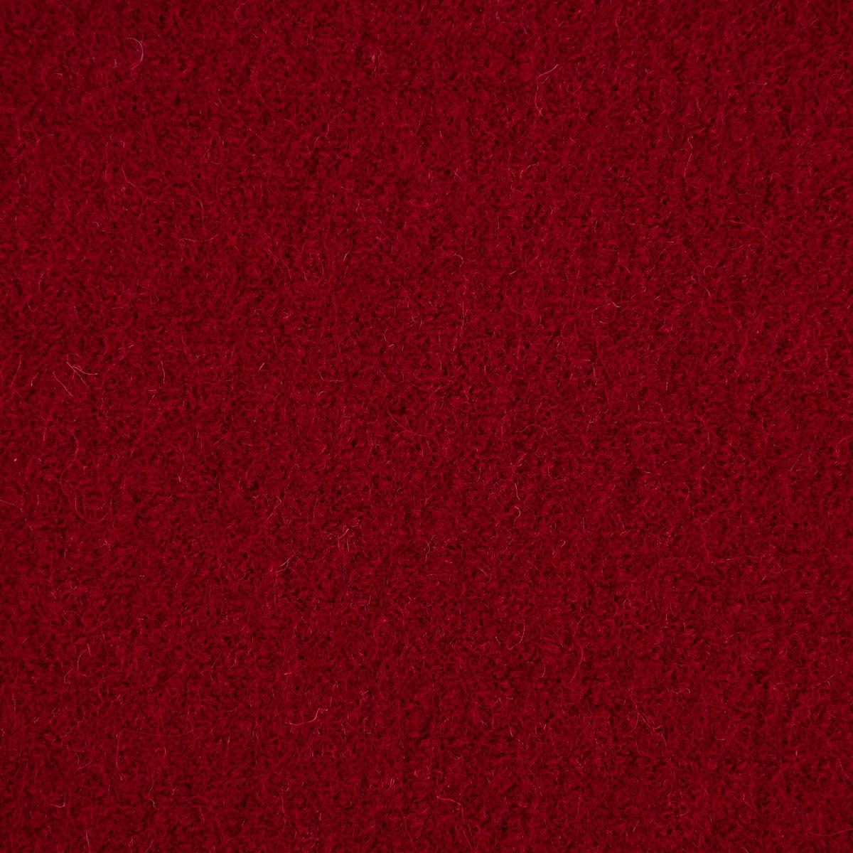 Thumbnail - SCHÖNER LEBEN. Stoff Walkloden Mantelstoff Wollstoff aus reiner Schurwolle rot 147cm Breite, atmungsaktiv