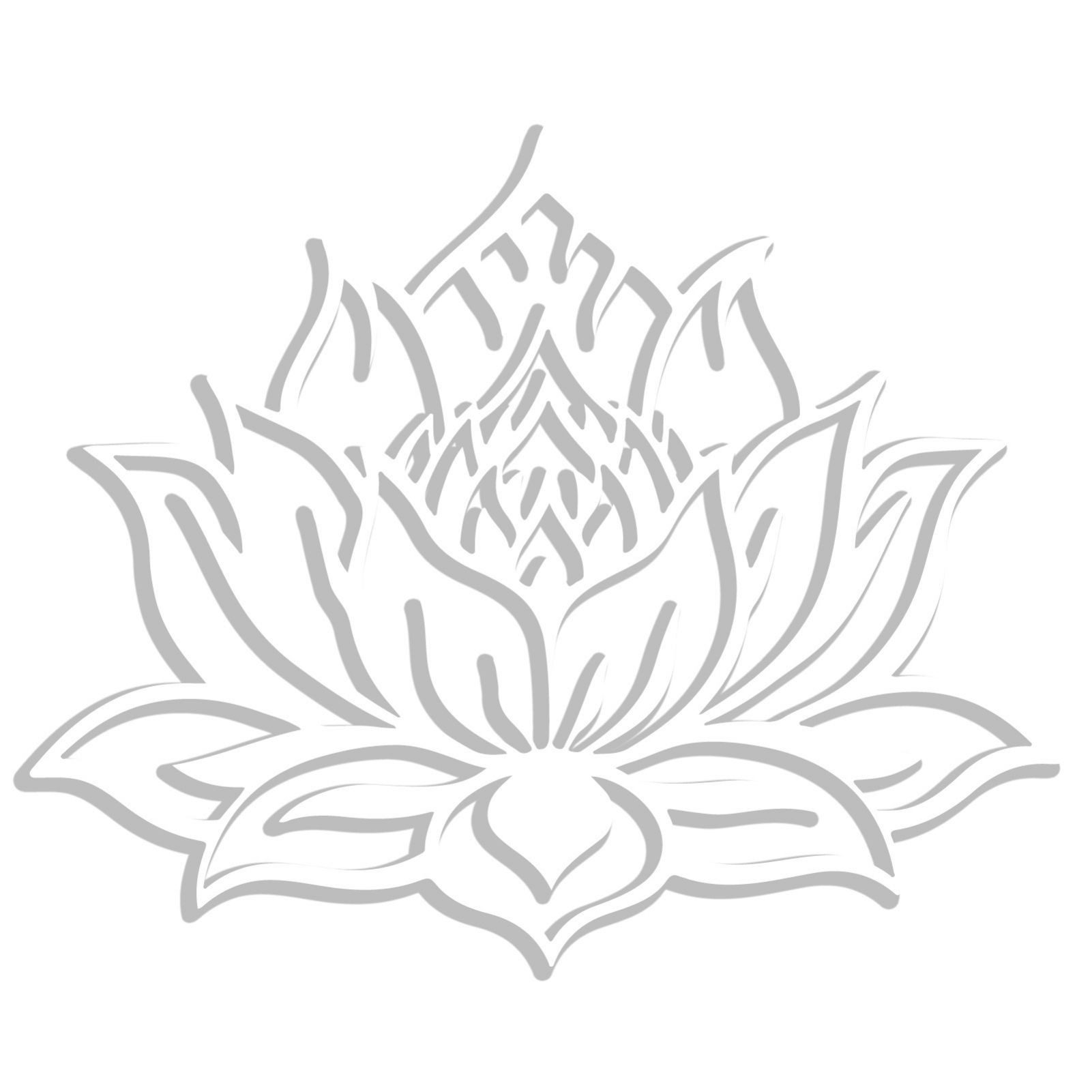 Wanddekoobjekt Lotus Metall Wanddekoration, Mandala Wanddekoration, Blumendekoration