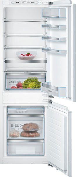 BOSCH Einbaukühlgefrierkombination 6 KIS86AFE0, 177,2 cm hoch, 55,8 cm breit, Lebensmittel bleiben länger frisch dank VitaFresh – Bild 4 von 5