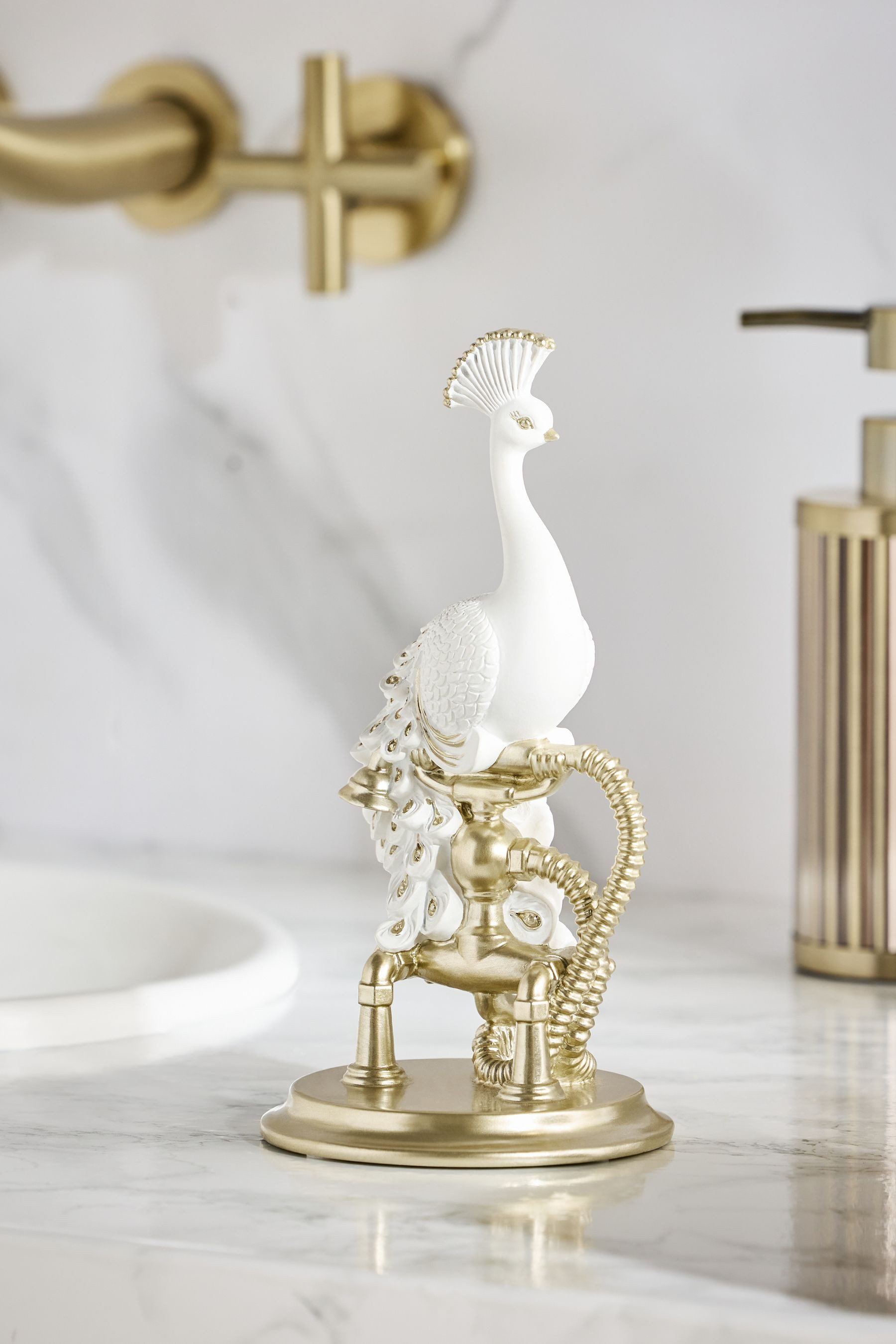 Next Dekoobjekt Badezimmer-Deko, Pfau, Design mit aktuellem Style aus England
