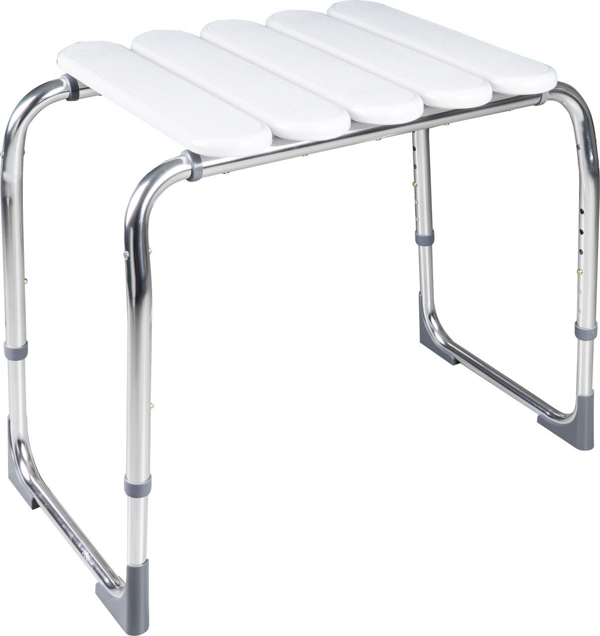 Ridder Duschhocker Ridder Badhocker Pro höhenverstellbar weiß