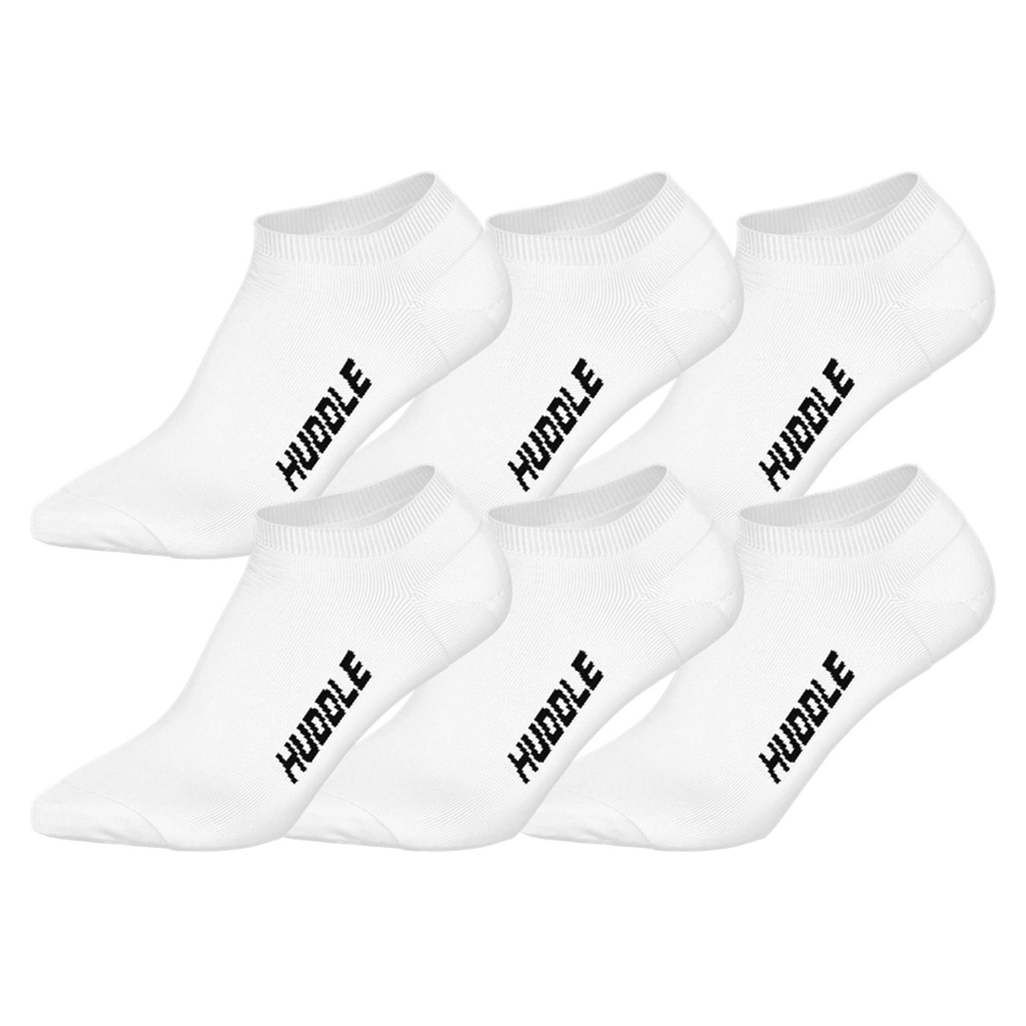 HUDDLE Sneakersocken Unisex Socken 6er Pack Polyester (Packung, 6er Pack)