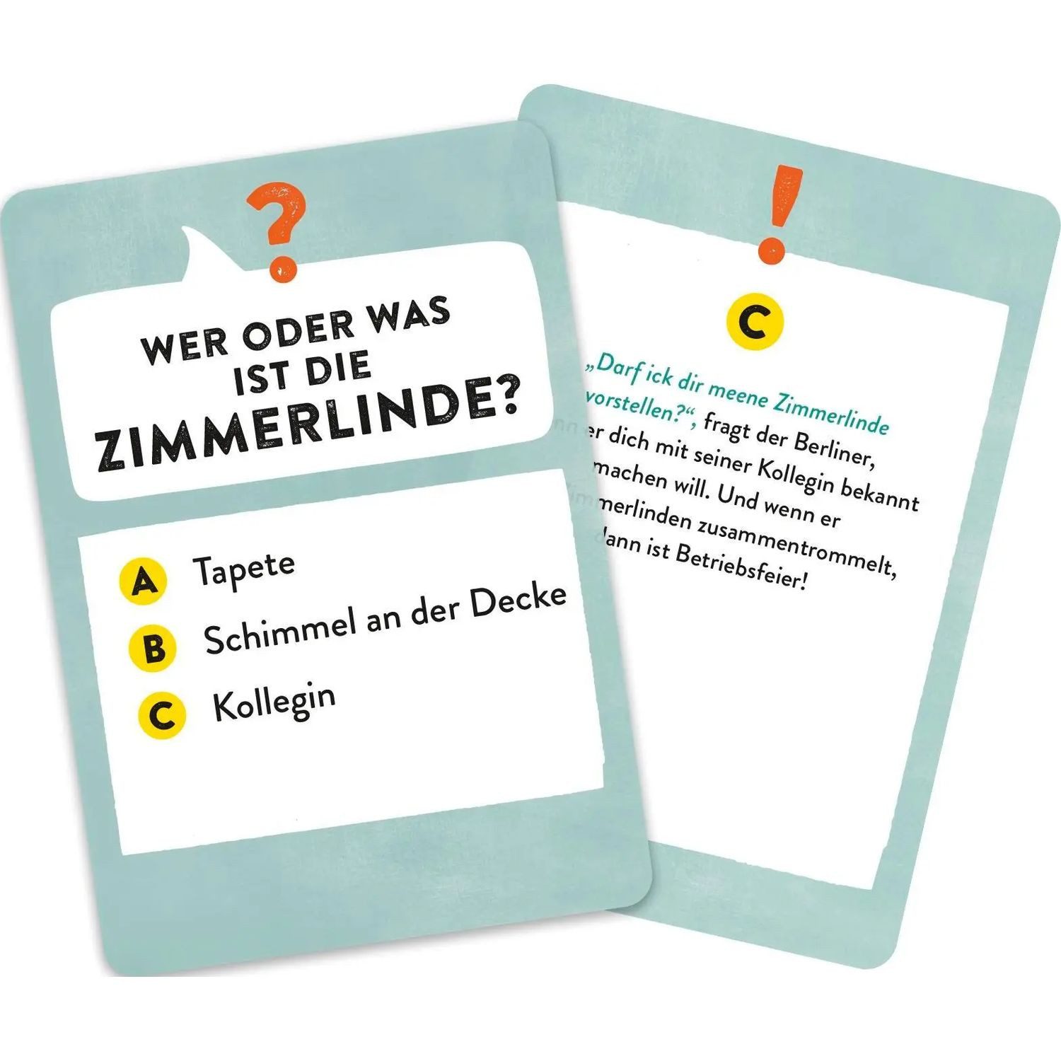 groh Verlag Spiel Da kiekste, wa?! Das Berliner Dialekt-Quiz