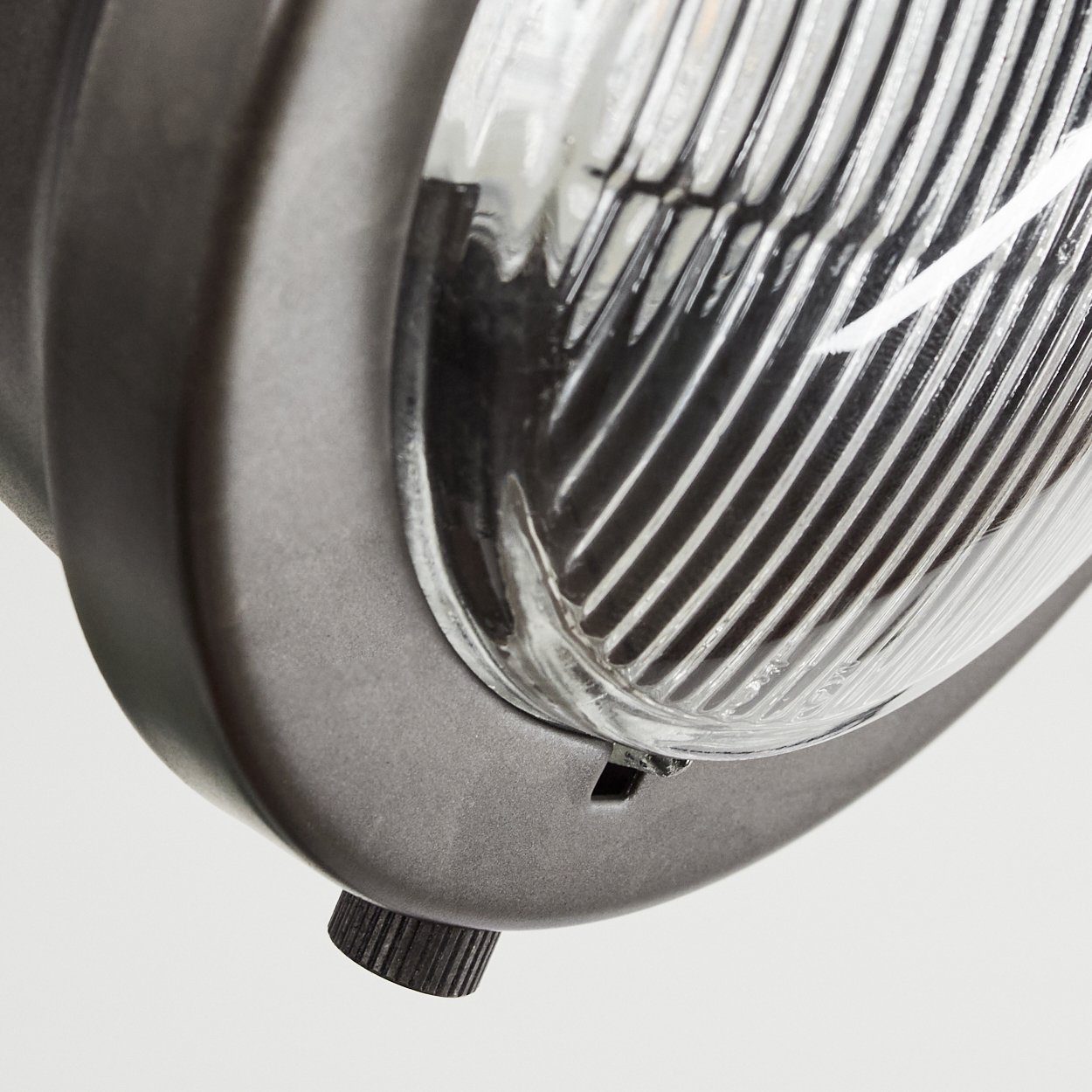 Braun, Deckenlampe Spot »Gavi« dreh-/schwenkbar, Leuchtmittel, in Metall/Holz hofstein im ohne Lampenschirm Deckenleuchte dimmbare 4xGU10, aus Retro-Design