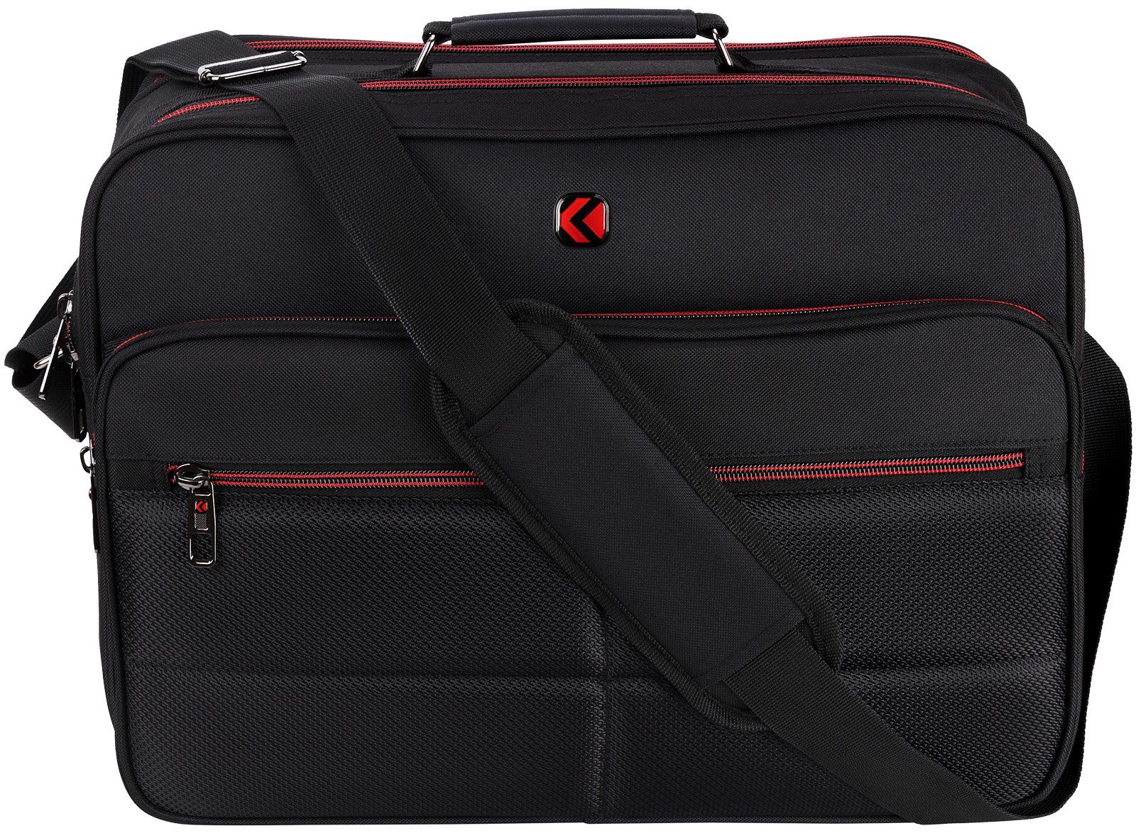 EAAKIE Umhängetasche Arbeitstasche Umhängetasche Messenger Flugbegleiter Herrentasche XXL, als Schultertasche, Umhängetasche tragbar