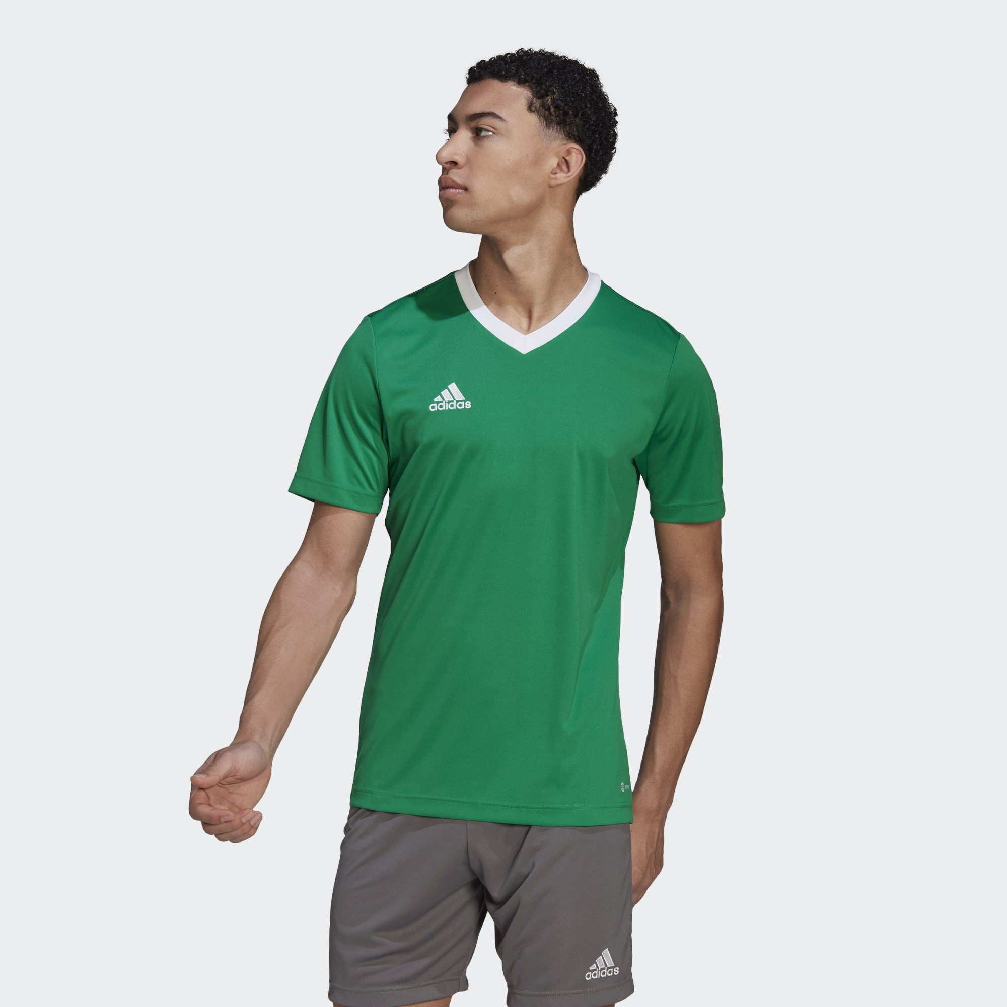 TRIKOT Fußballtrikot Green / adidas Performance ENTRADA Team White 22