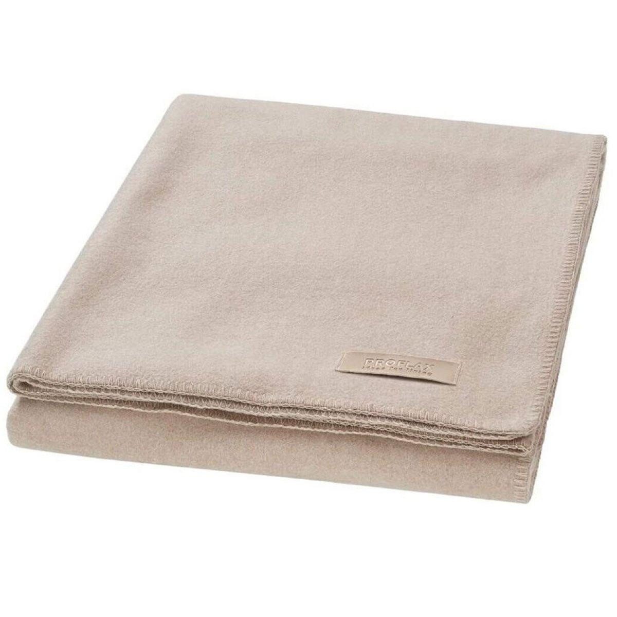 Wohndecke Proflax Decke Fleece Sand (160x200cm), PAD