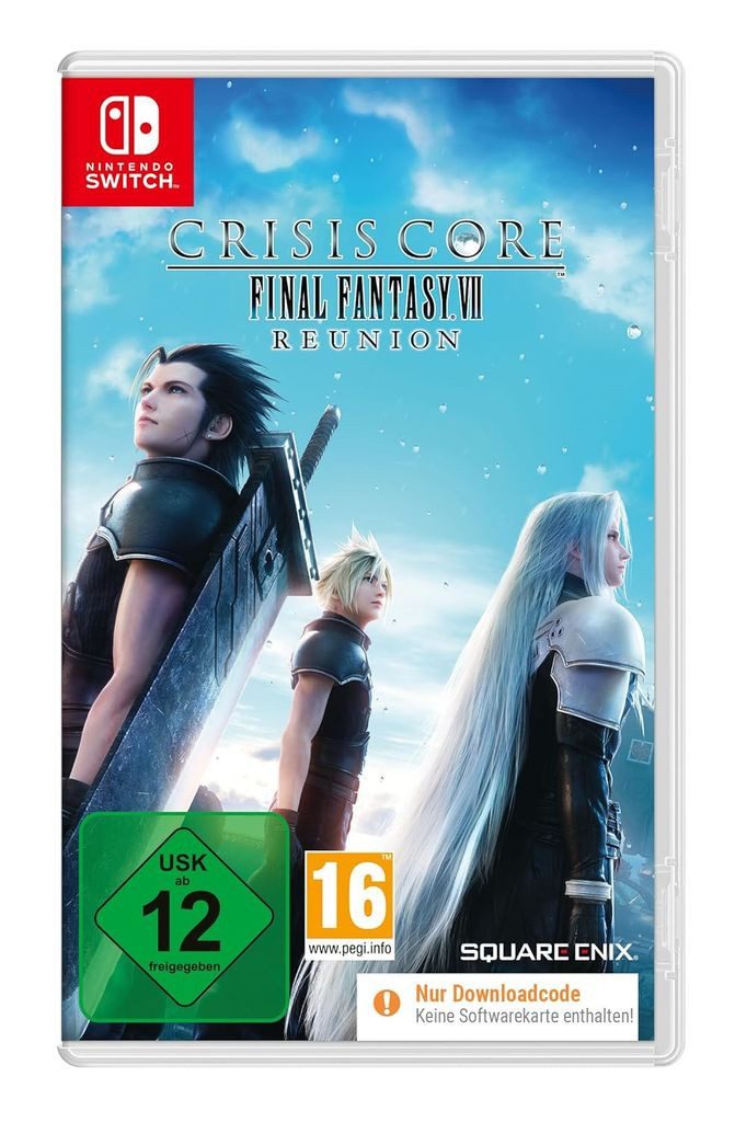 Crisis Core: Final Fantasy VII Reunion (Code in a Box) Nintendo Switch