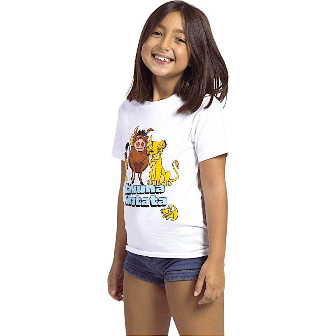 Cerdá T-Shirt Disney König der Löwen Kinder Kurzarmshirt aus Jersey Gr. 92 - 116 cm