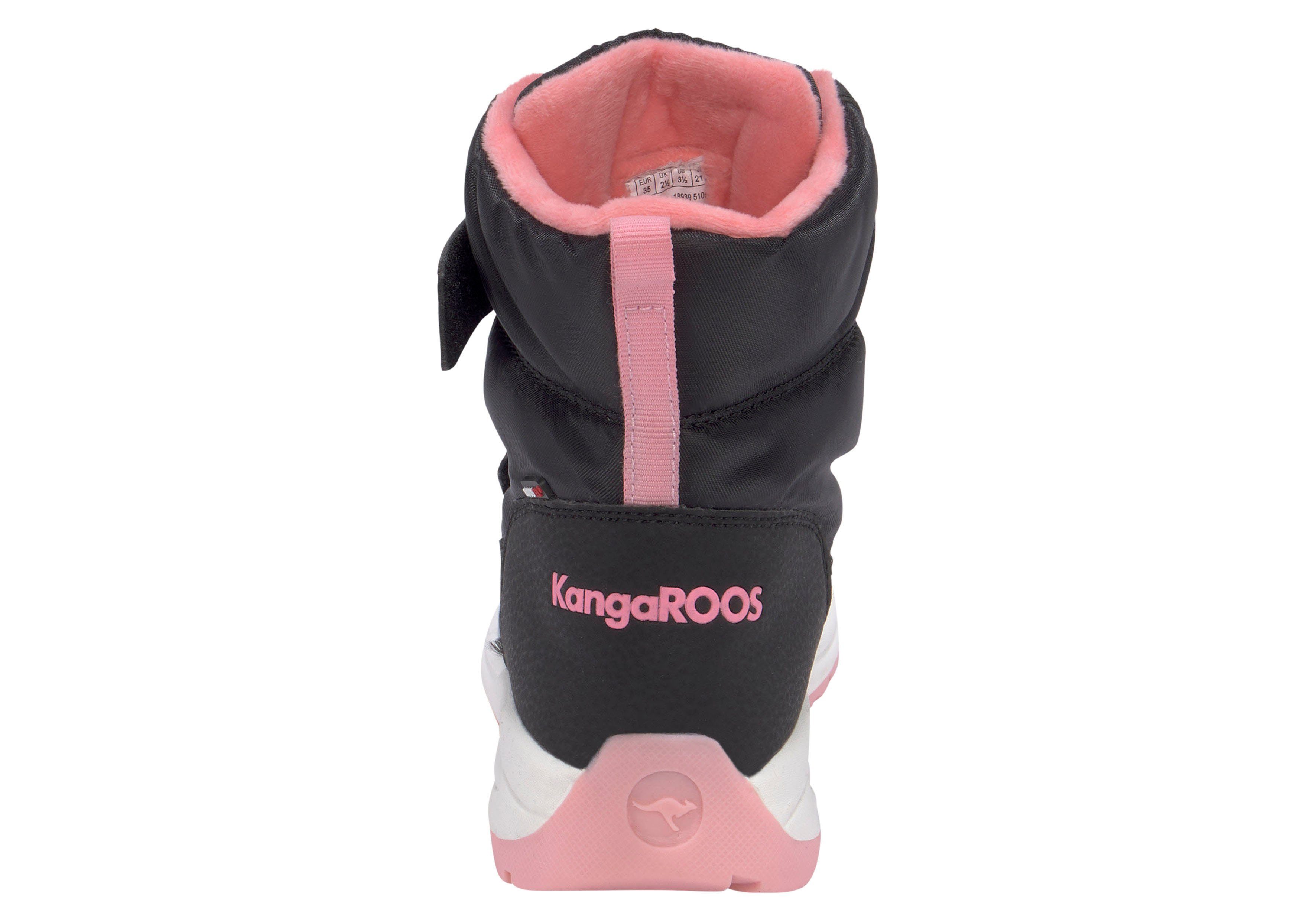 KangaROOS KP-Nala V Roostex Winterstiefel Snowboots, Winterboots, Winterschuhe, wasserdicht mit Klettverschluss