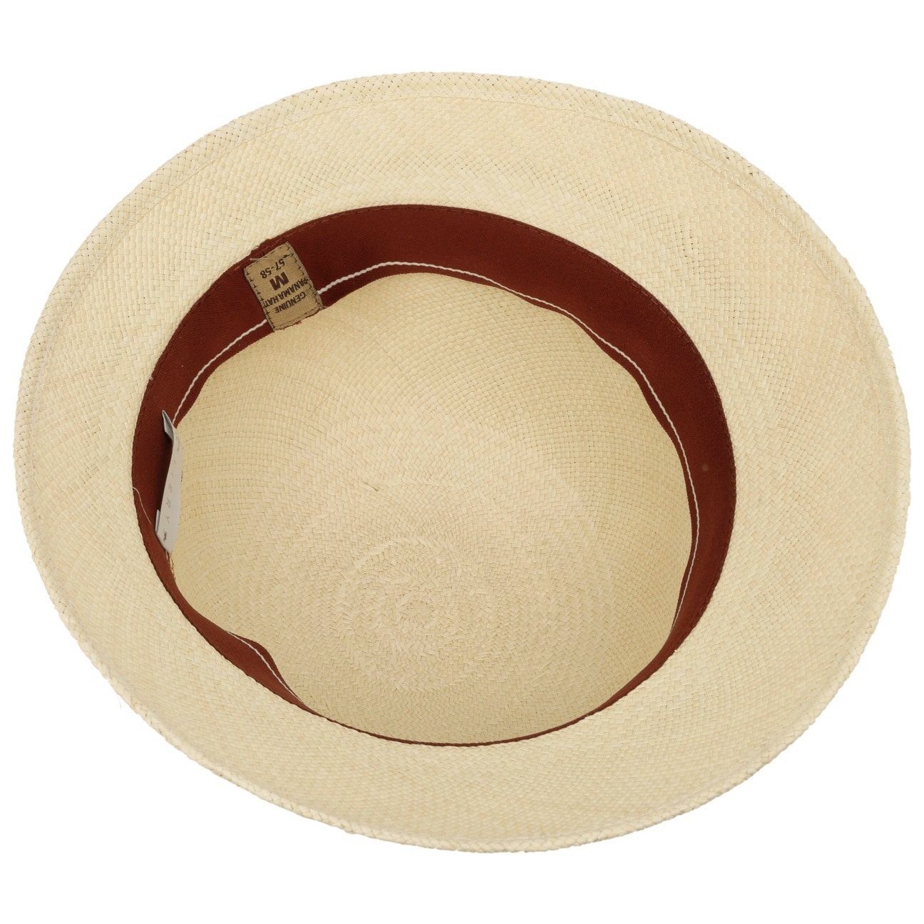mit natur-braun Lierys Ecuador (1-St) Panamastrohhut Sonnenhut Ripsband, Made in