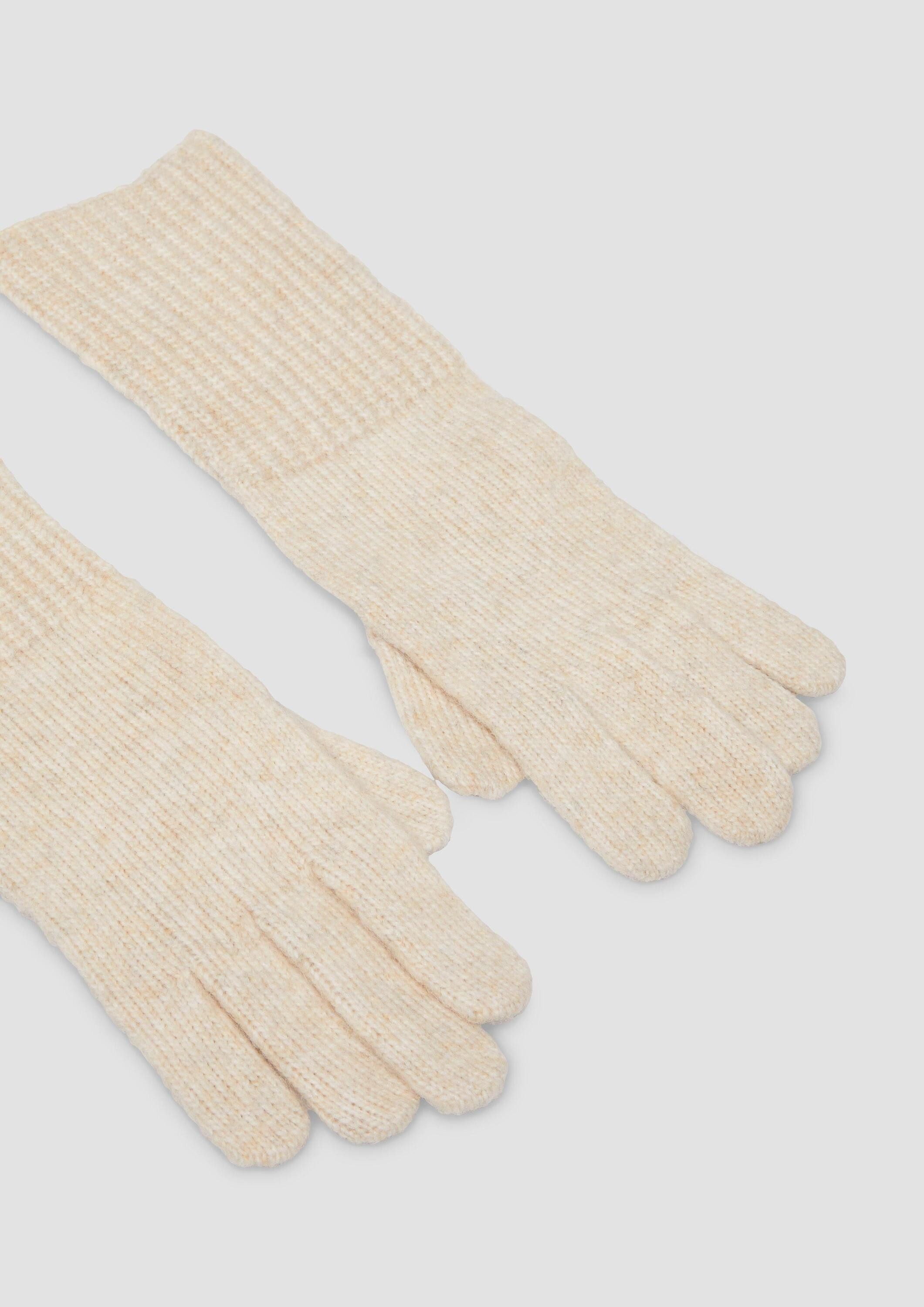 s.Oliver Strickhandschuhe Handschuhe Strickhandschuhe aus Wollmix günstig online kaufen