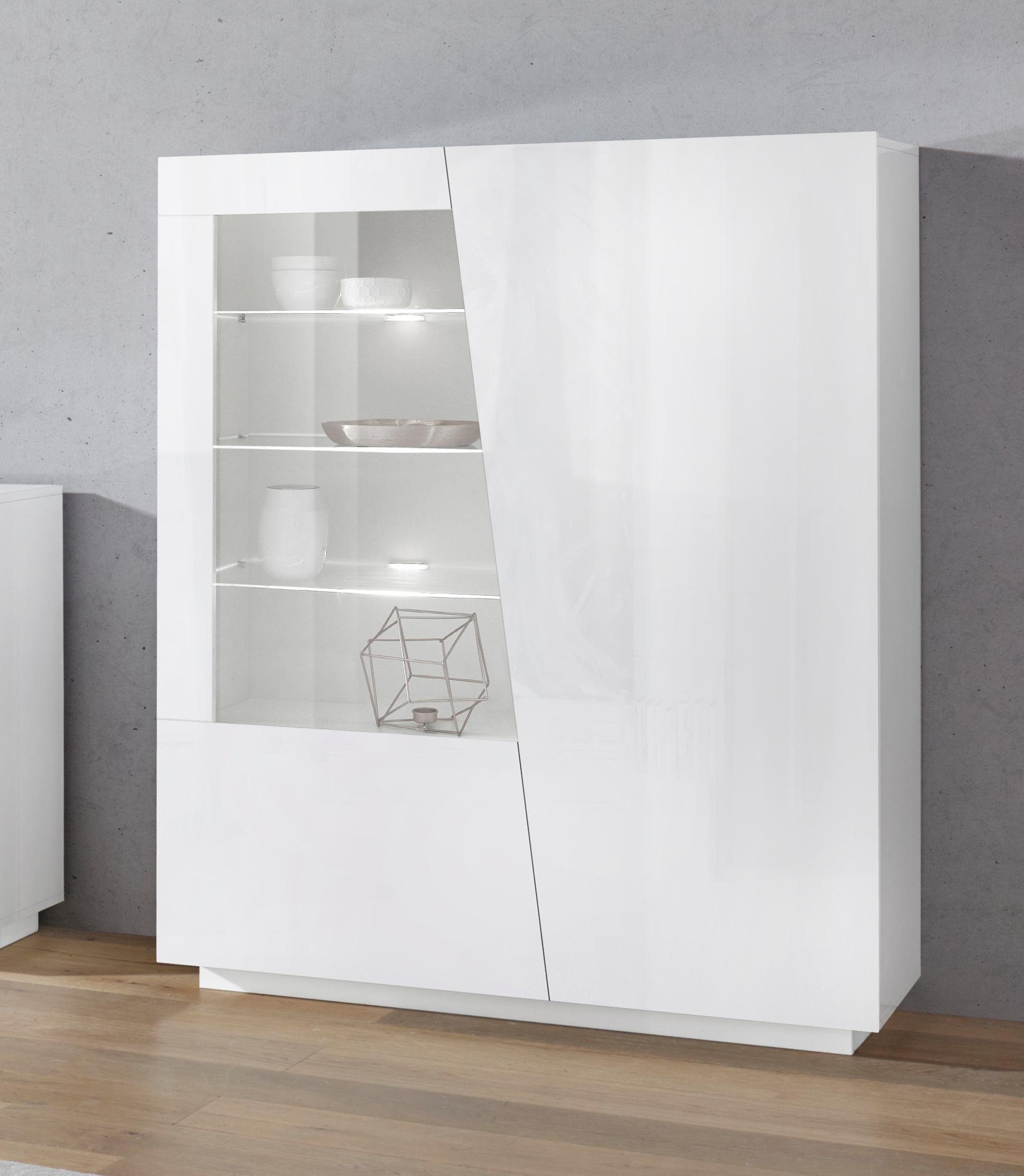 INOSIGN Highboard Vega, Hochschrank, Hochkommode, Schrank, mit 2 Türen mit günstig online kaufen